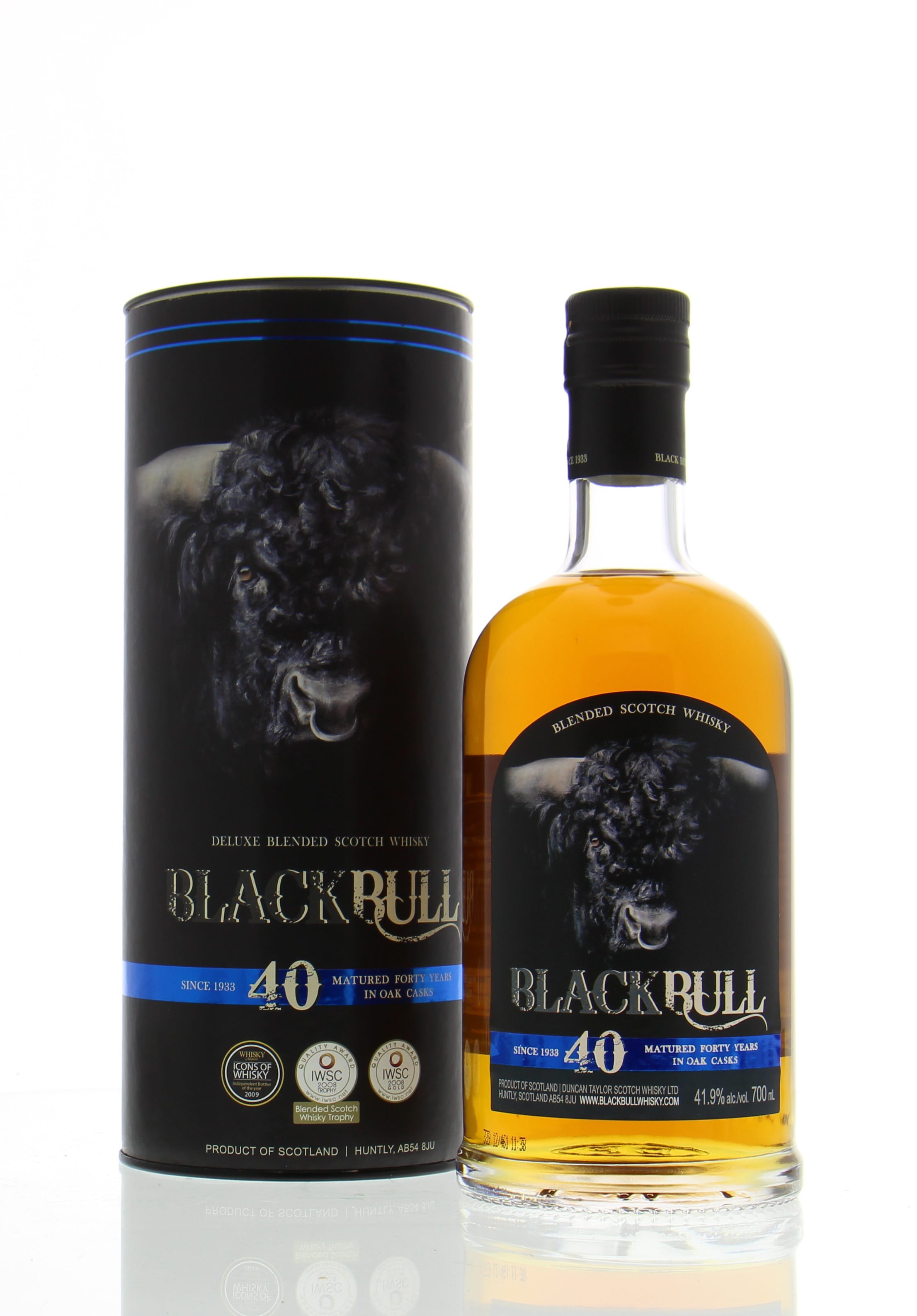 Duncan Taylor - Black Bull 40 Years Old 4th Release 41.9% NV In Original Container