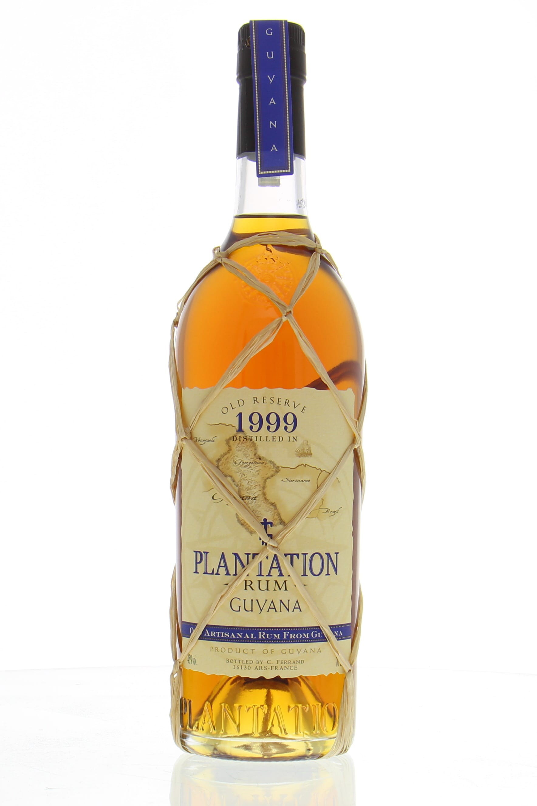 Plantation Rum - Guyana old reserve 1999 45% 1999 Perfect