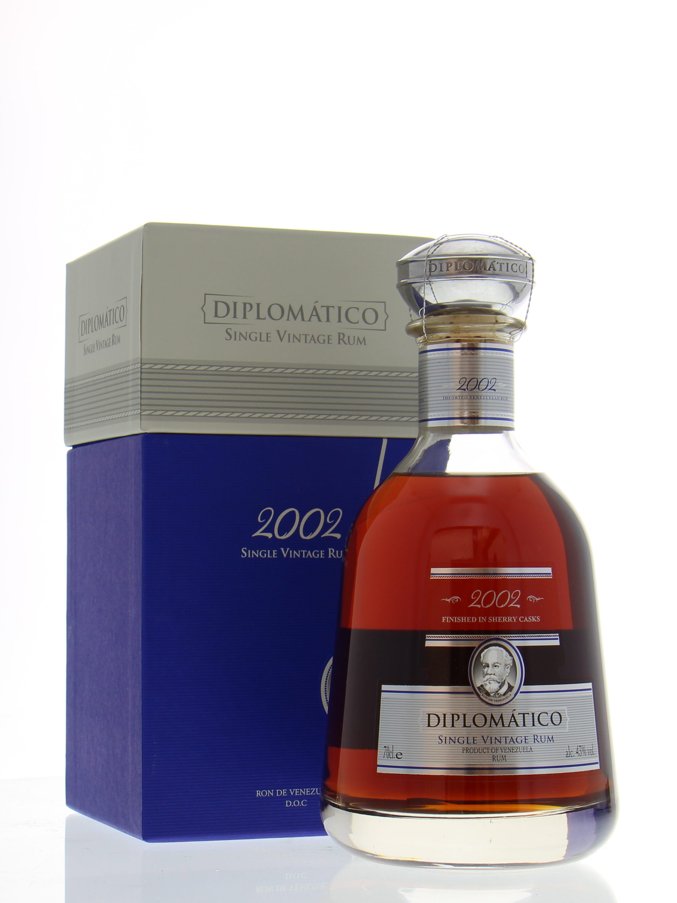 Diplomatico - Single Vintage Rum Sherry Cask Finish 2002 43% 2002 In Original Carton