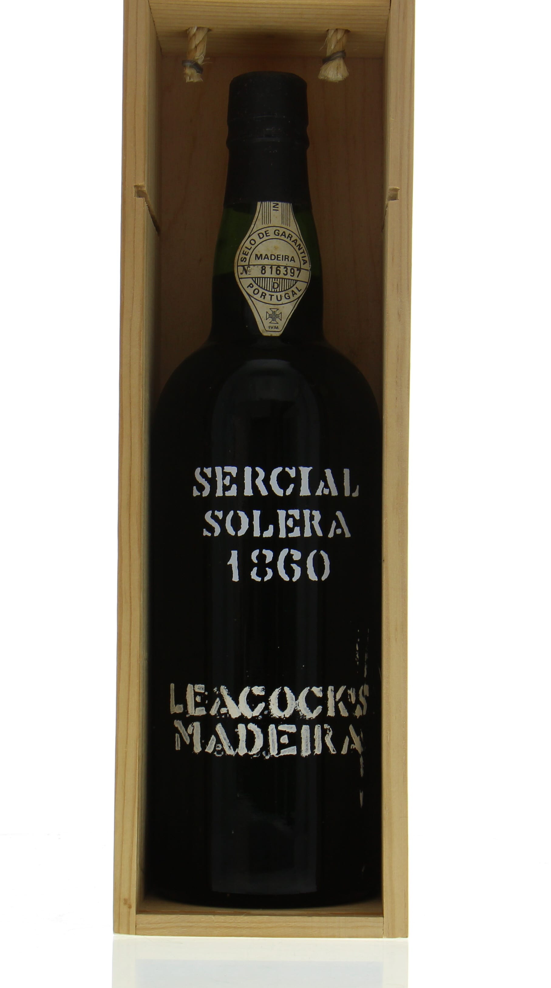 Leacock - Sercial Solera 1860 From Original Wooden Case