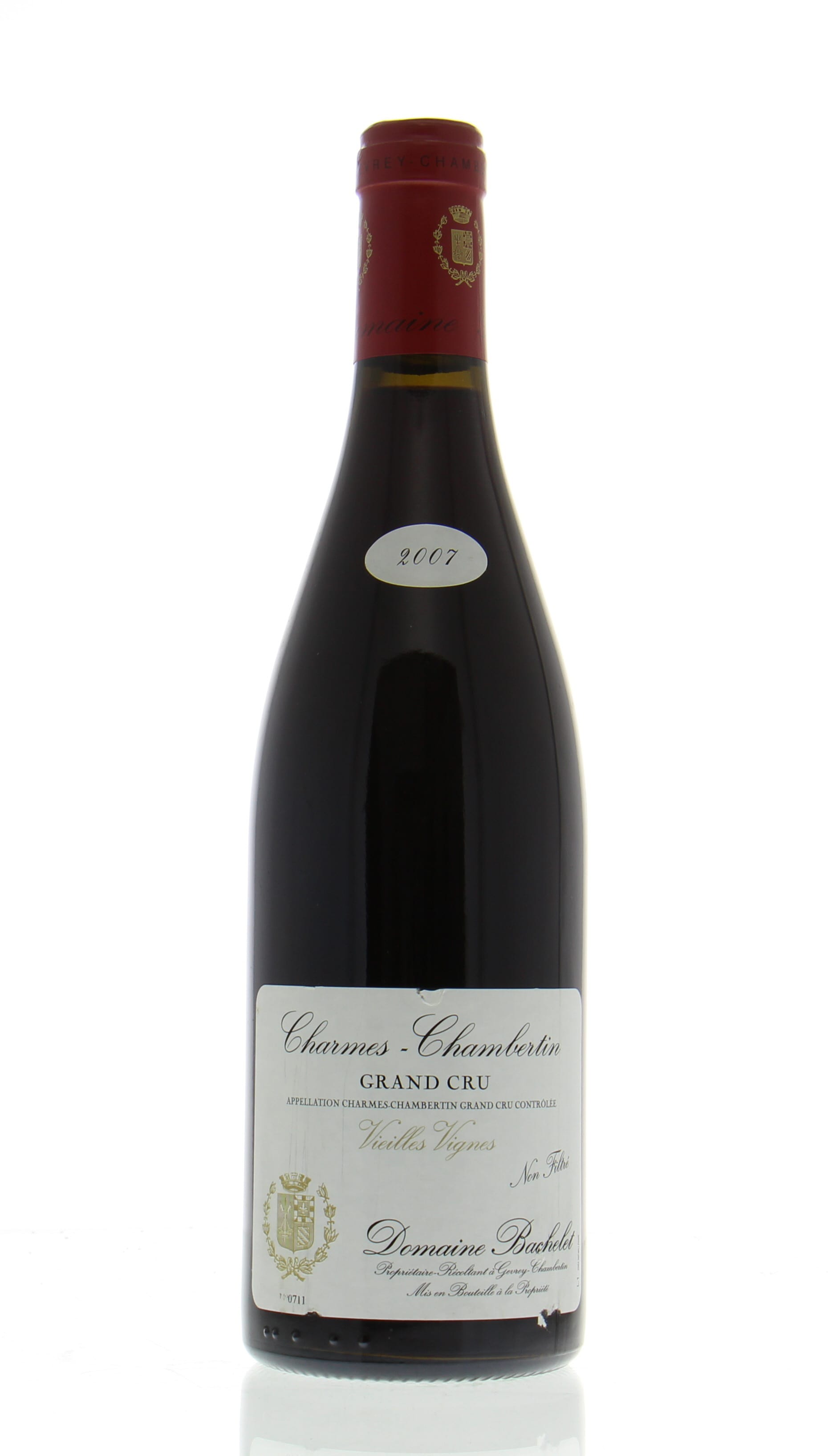 Domaine Denis Bachelet - Charmes Chambertin Vieilles Vignes 2007 Perfect