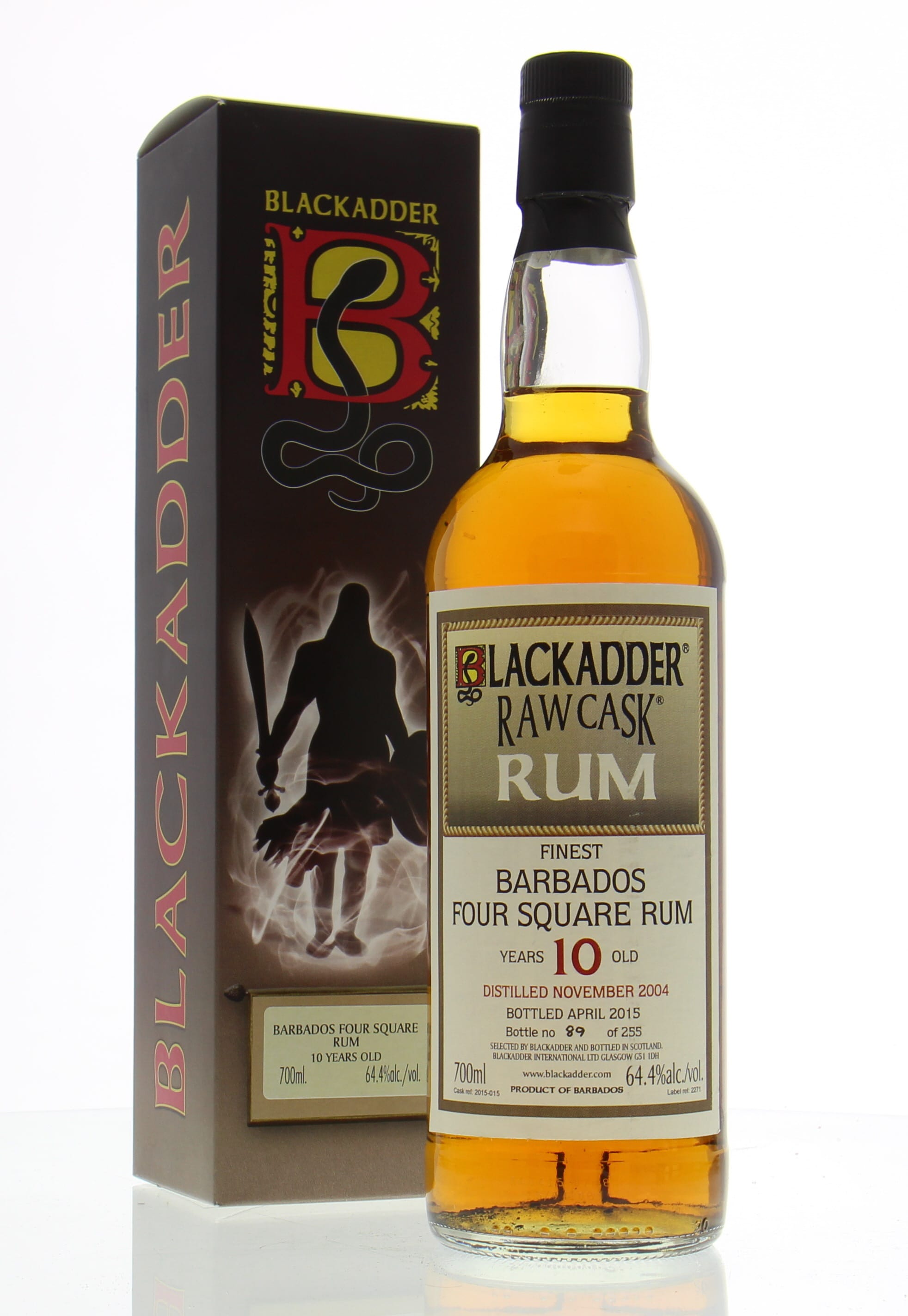 Blackadder - Barbados Four Square Rum 10 Years Old 64.4% NV Perfect