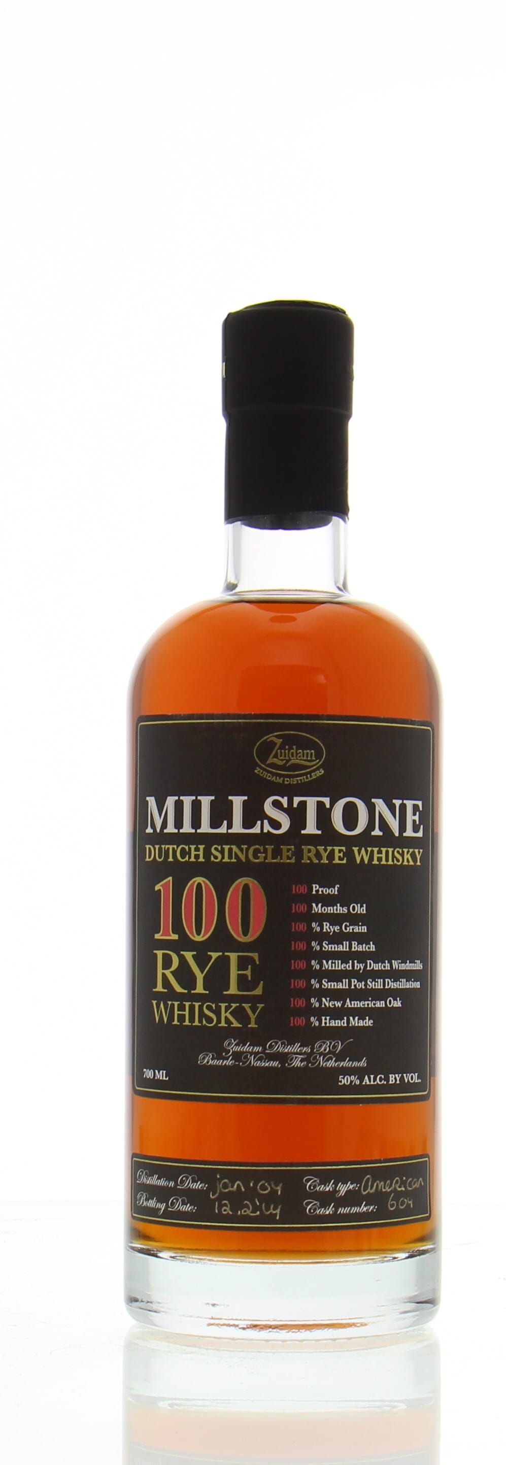 Millstone - 100 Rye Whisky Cask 604 50% 2004 Perfect