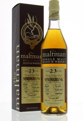 Springbank - 23 years Old The Maltman Cask:208 47.1% 1992