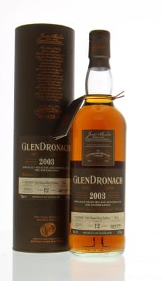 Glendronach - Pedro Ximénez Single Cask 12 years Cask 1823 54.9% 2003