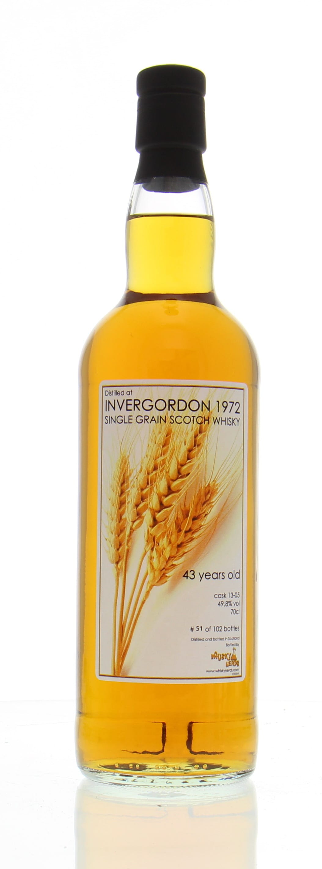 Invergordon - 43 Years Old WhiskyNerds Cask:13-05 49.8% 1972