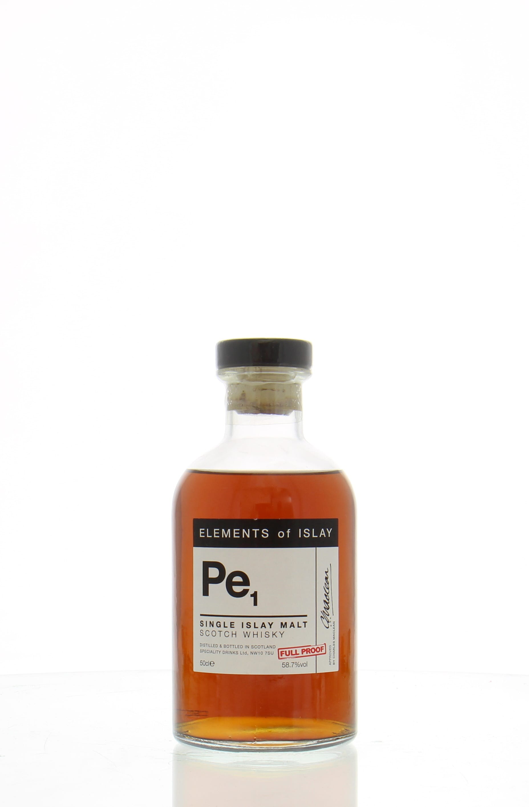 Port Ellen - Pe1  Elements of Islay Speciality Drinks Ltd. 58.7% 2009 Perfect