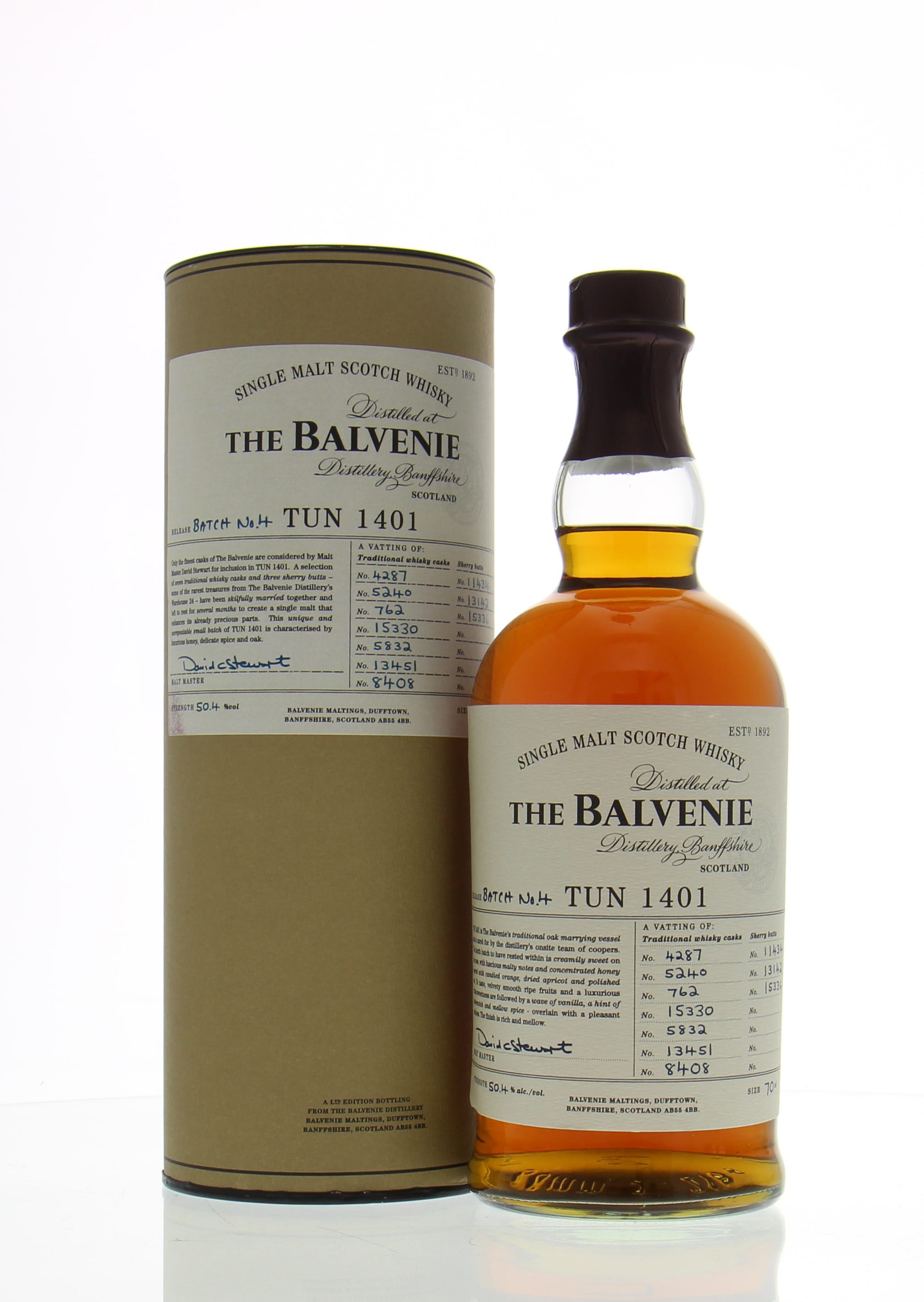 Balvenie - Tun 1401 Batch #4  50.4% NV In Original Container