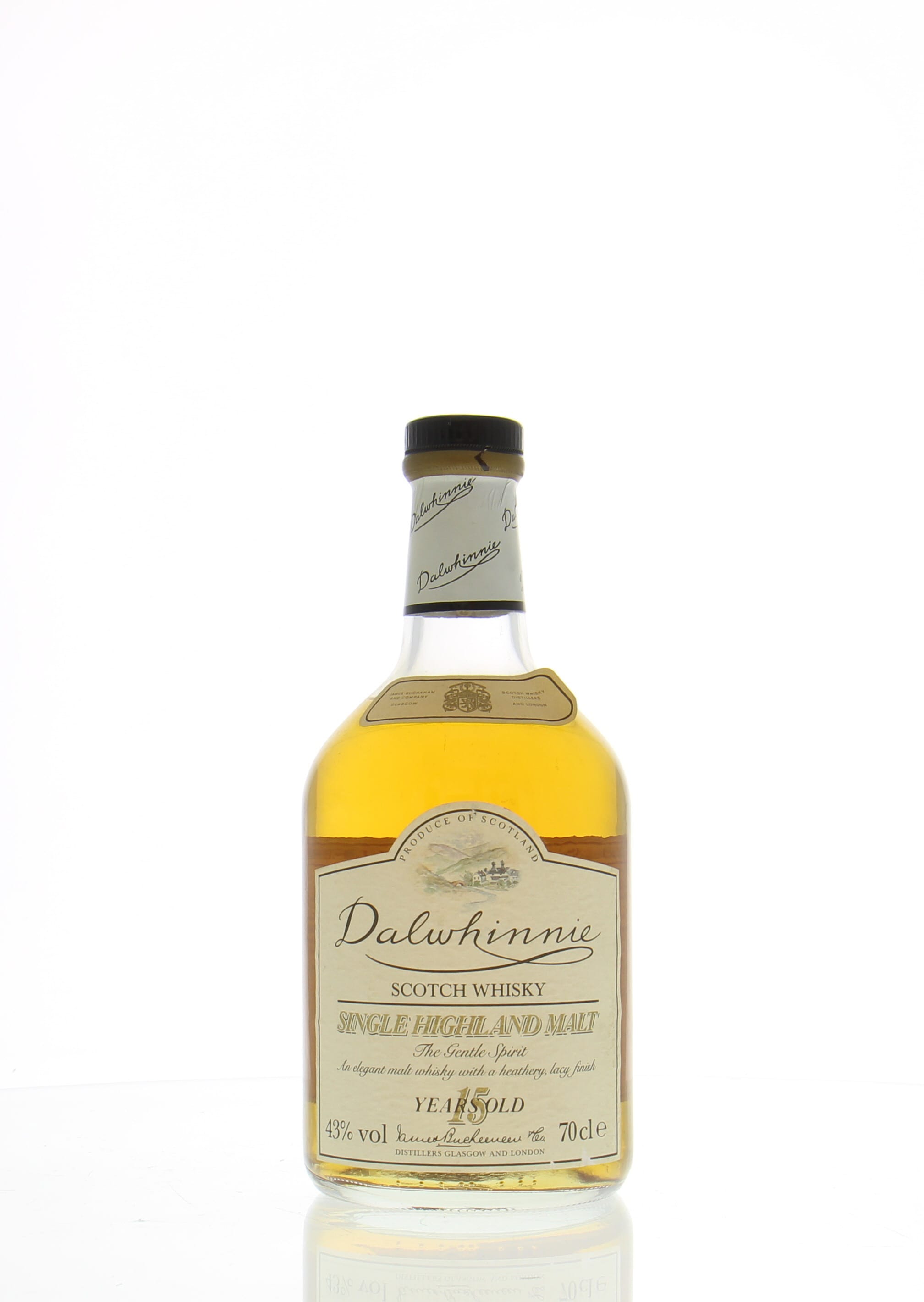 Dalwhinnie - 15 Years Old The Old label golden 15 behind 'years old' 43% NV NO OC INCLUDED