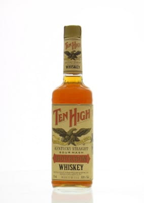 Hiram Walker - Ten High Kentucky Straight Bourbon Whiskey 40% NV