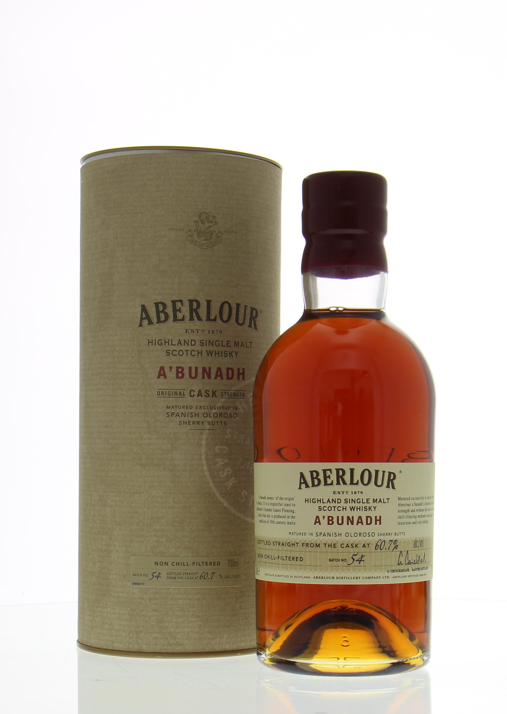 Aberlour - A'bunadh batch #54 60.7% NV In Original Container