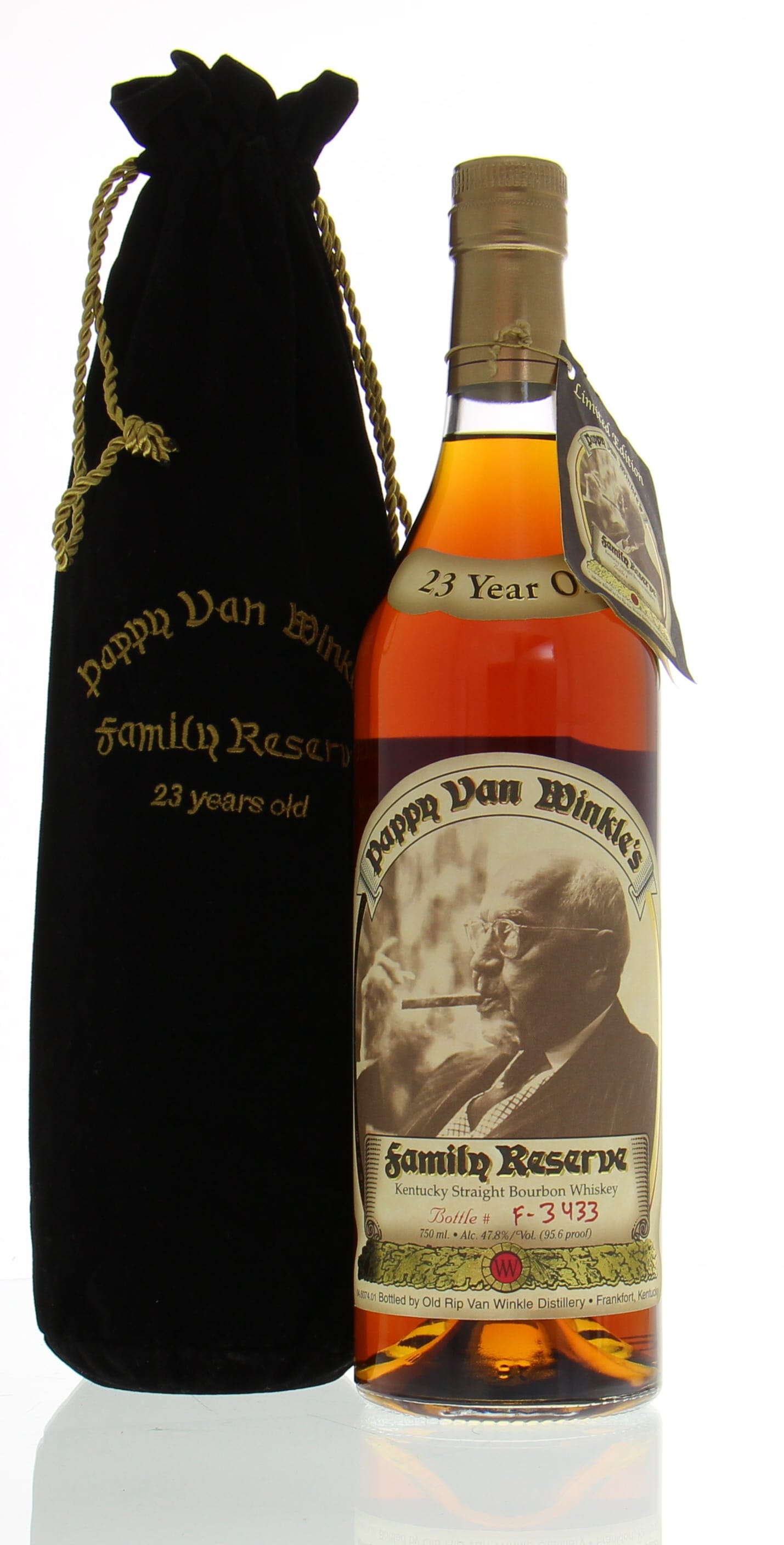 Pappy Van Winkle - 23 Year Old Family Reserve Old F3433 47.8% NV In Original Container
