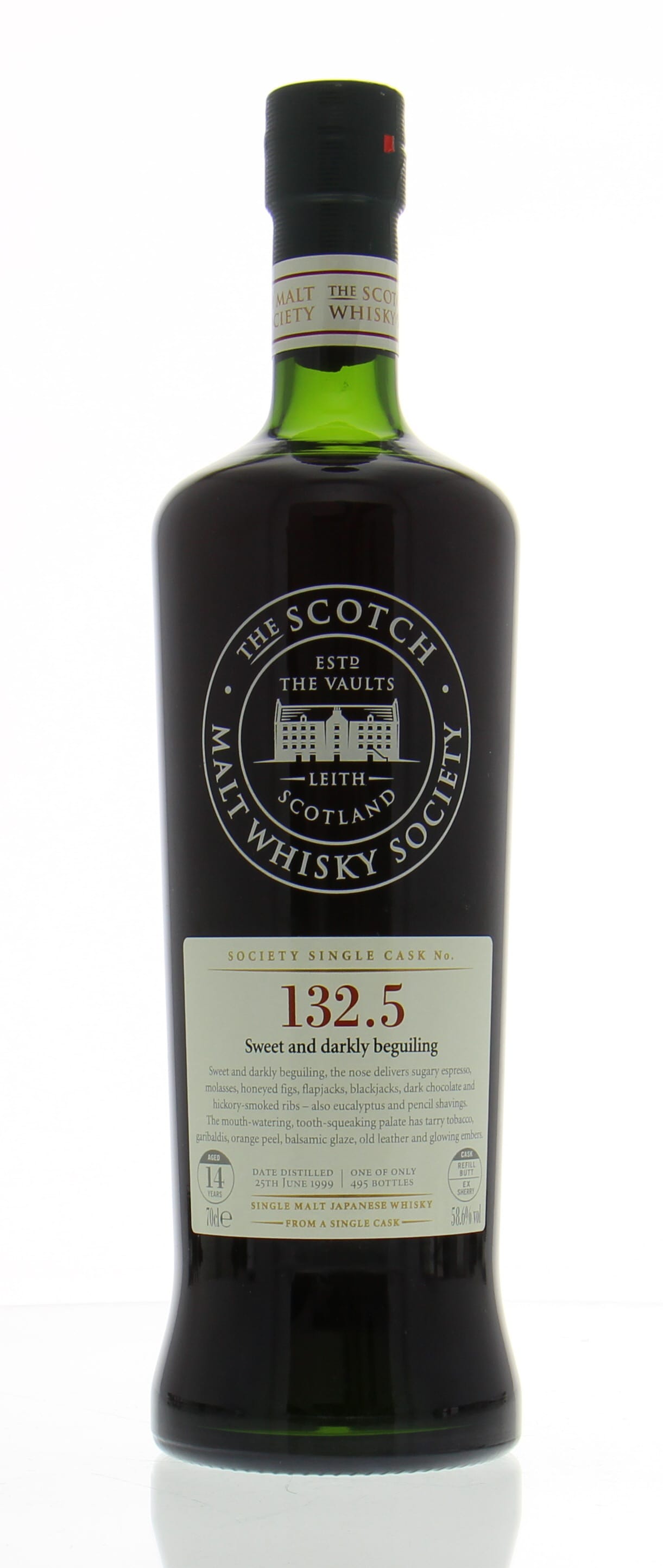 Karuizawa - 14 Years Old Sweet and darkly beguiling SMWS Cask:132.5 58.6% 1999 Perfect