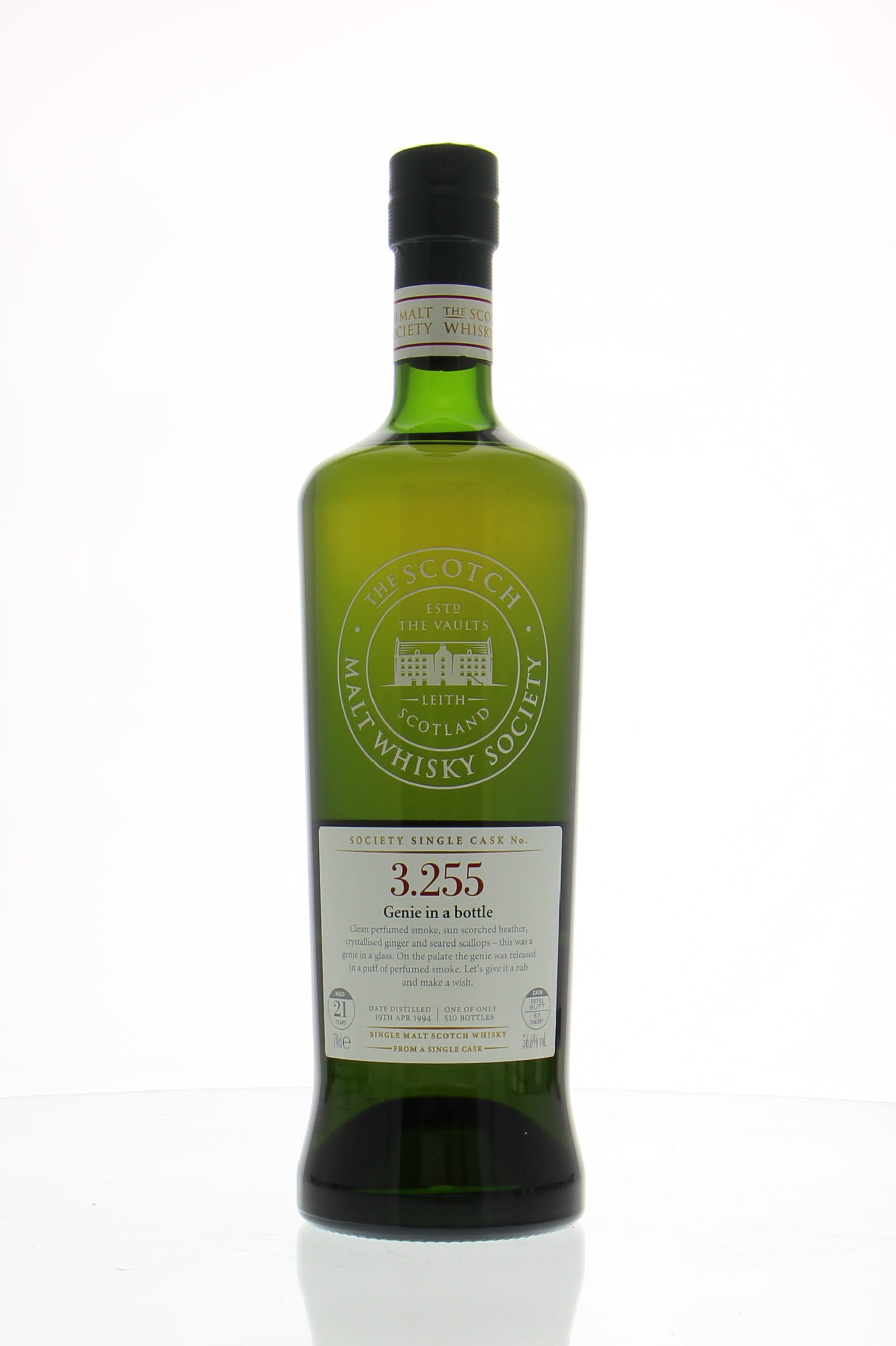 Bowmore - 21 Years Old SMWS 3.255 Genie in a bottle 56.6% 1994 Perfect