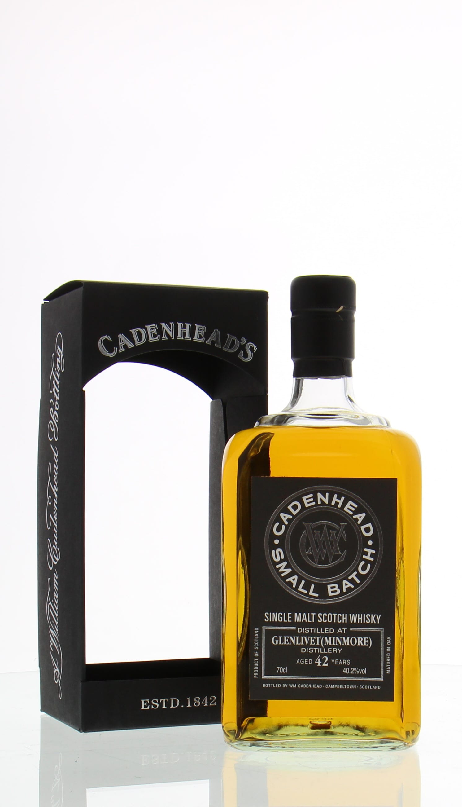 Glenlivet - 42 Years Old (Minimore) Cadenhead Small Batch 40.2% 1973 Perfect
