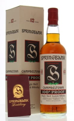 Springbank - 12 Years Old 100° Proof Green Thistle 57% NV