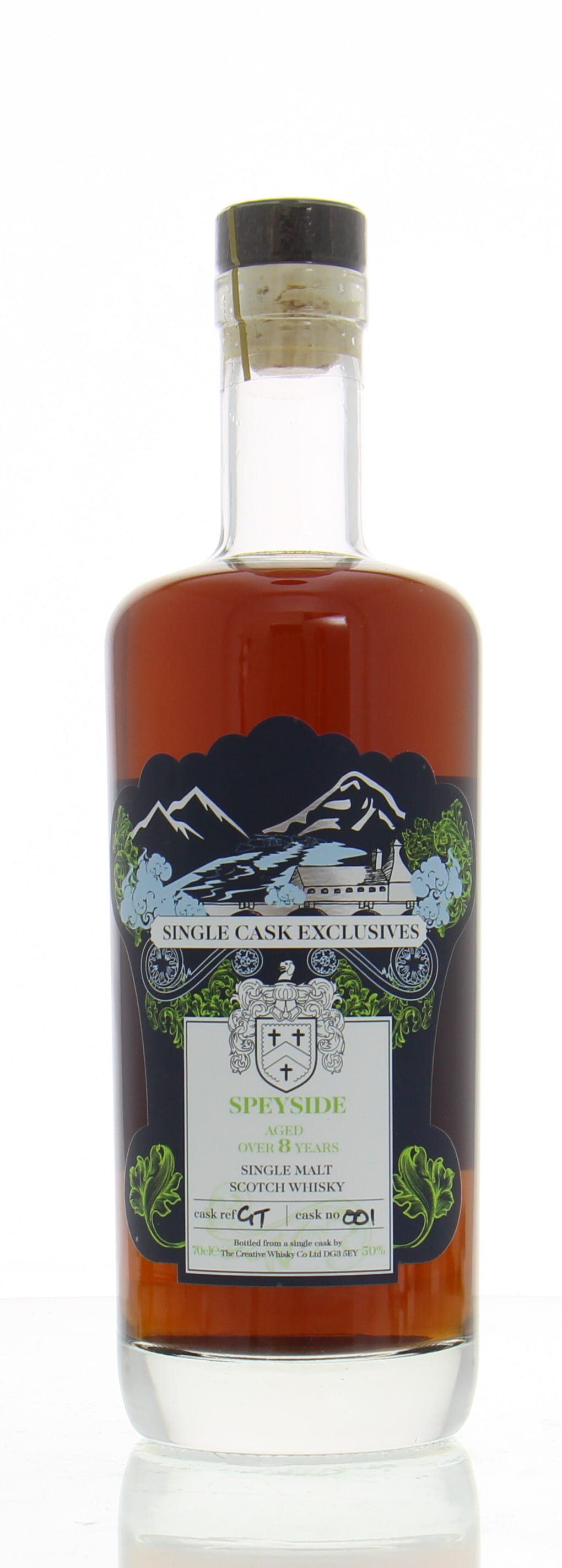 Speyside - 8 Years Old Creative Whisky Company Single Cask Exclusives cask:GT001 50% NV Perfect