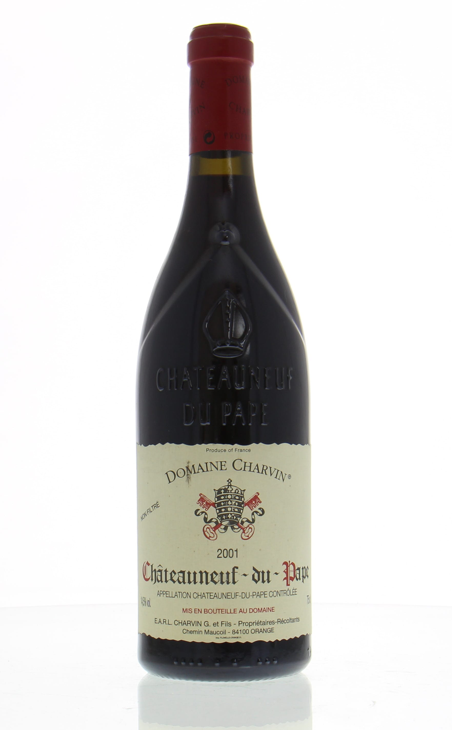 Domaine Charvin - Chateauneuf du Pape 2001 Perfect