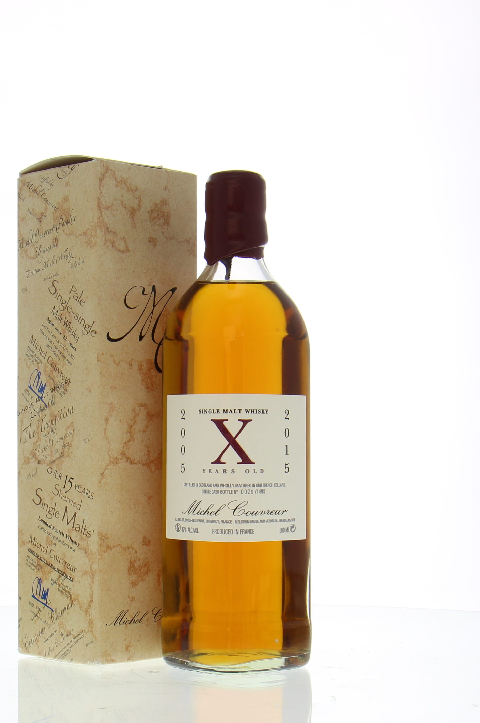 Michiel Couvreur - 2005 X 2015 10 Years Old 47% 2005 In Original Container