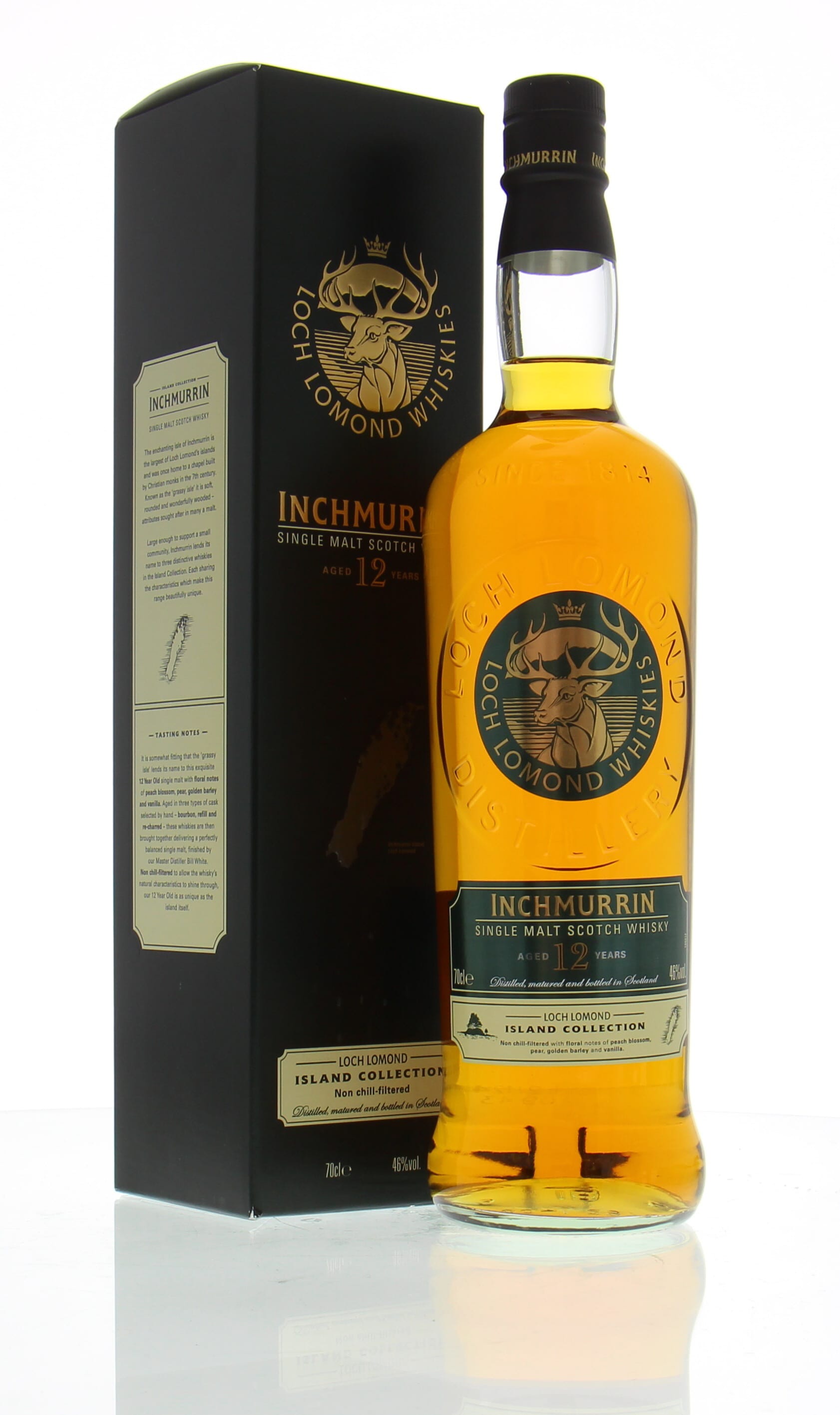 Inchmurrin - 12 Years Old Island Collection 46% NV In Original Container