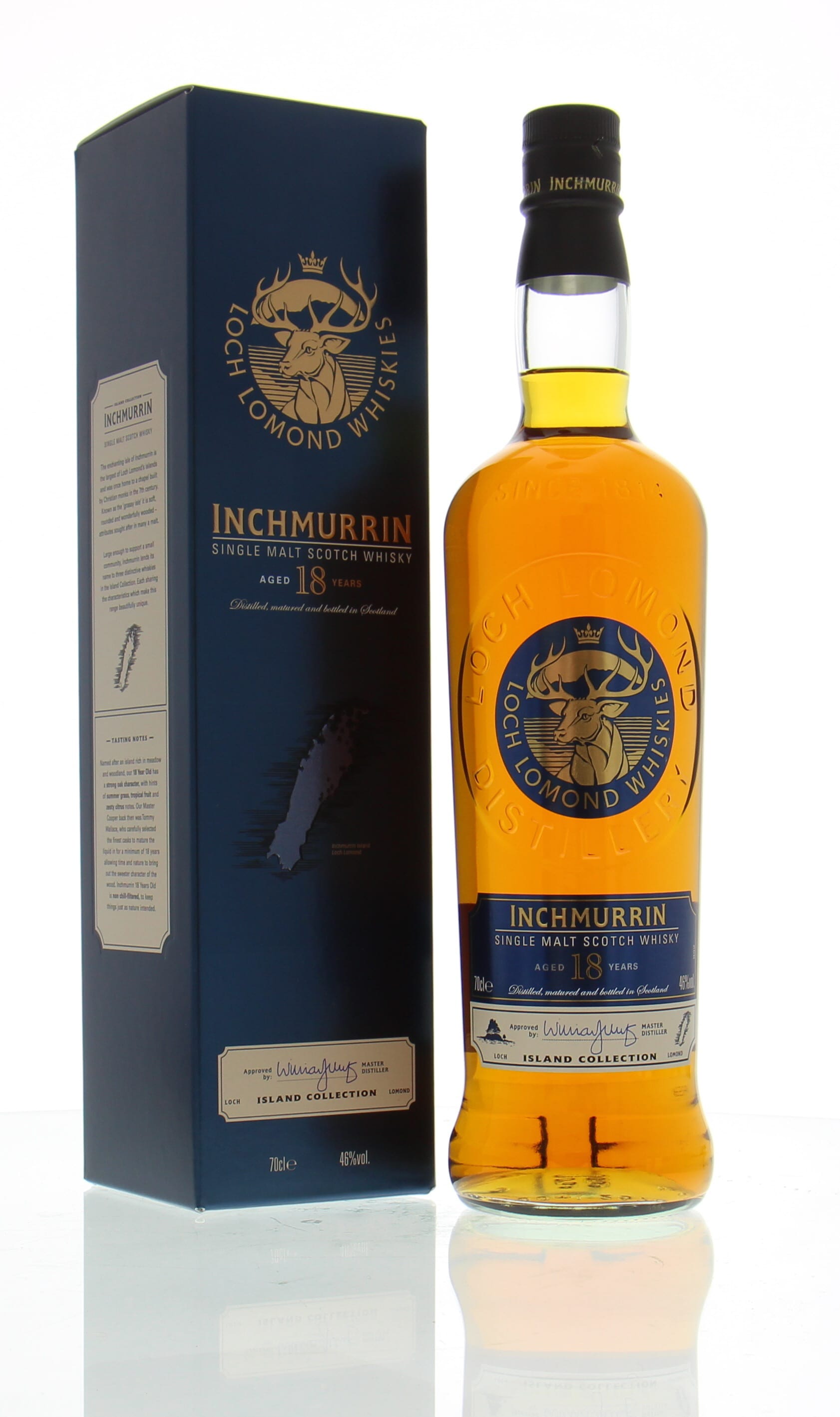 Inchmurrin - 18 Years Old Island Collection 46% NV In Original Container