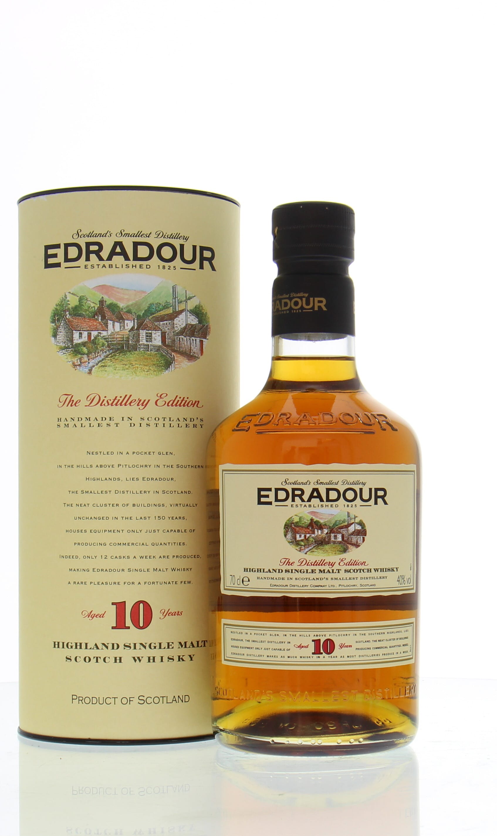 Edradour - 10 Years Old 40% NV In Original Container