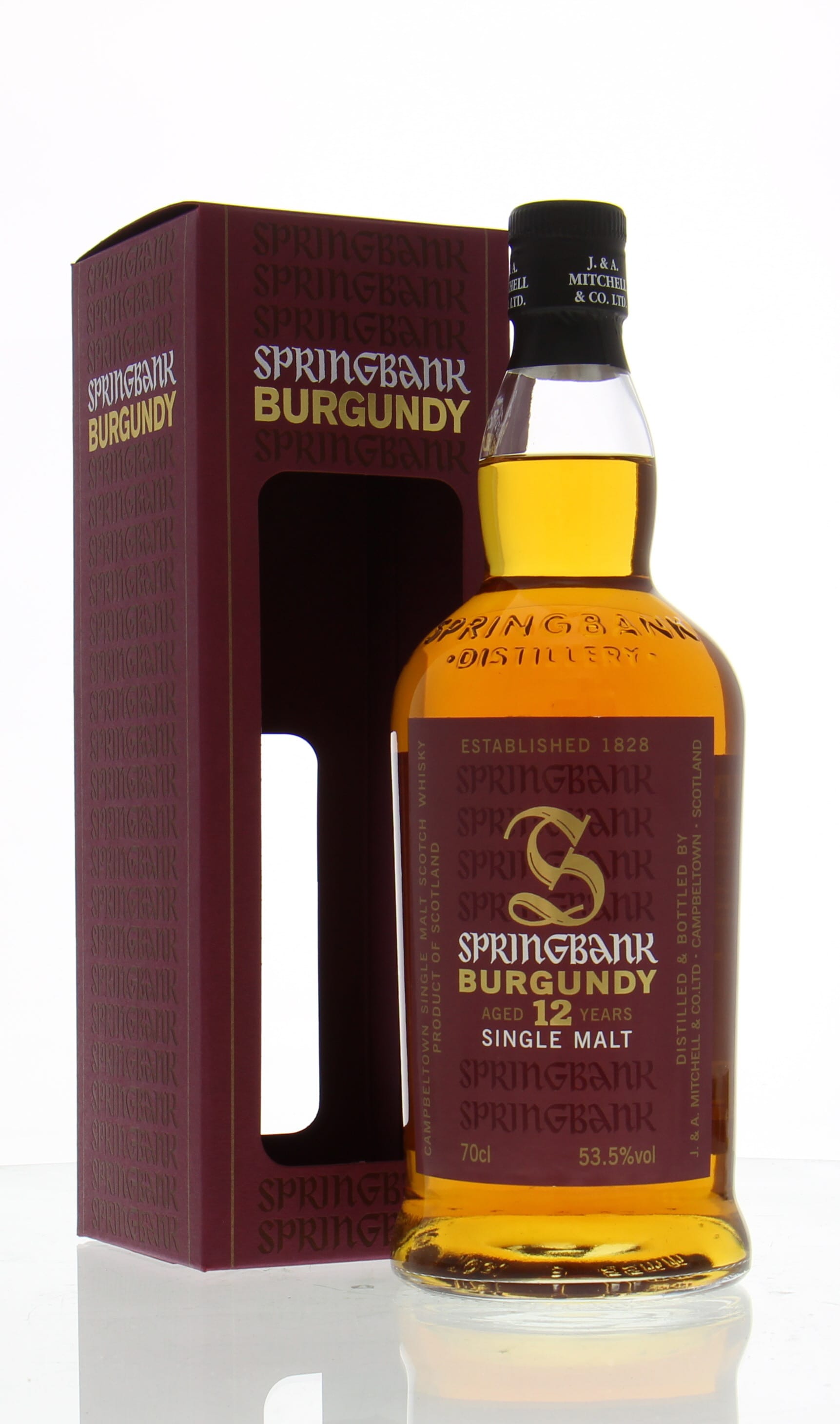 Springbank - Burgundy 12 Years Old 53.5% 2003 In Original Container