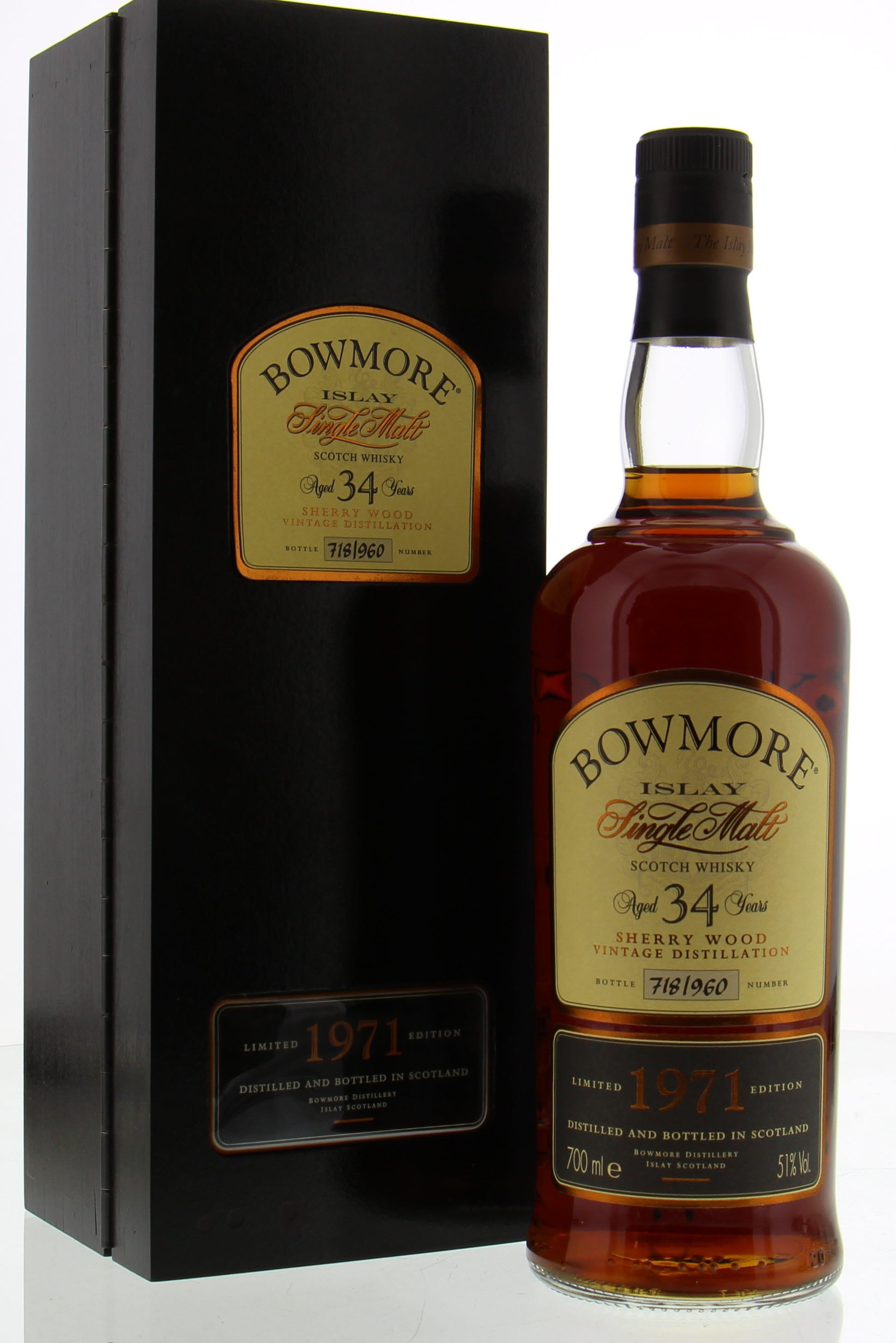 Bowmore 1971 34 Years Old 51% 1971 (0.7 l.); | Buy Online | Best ...