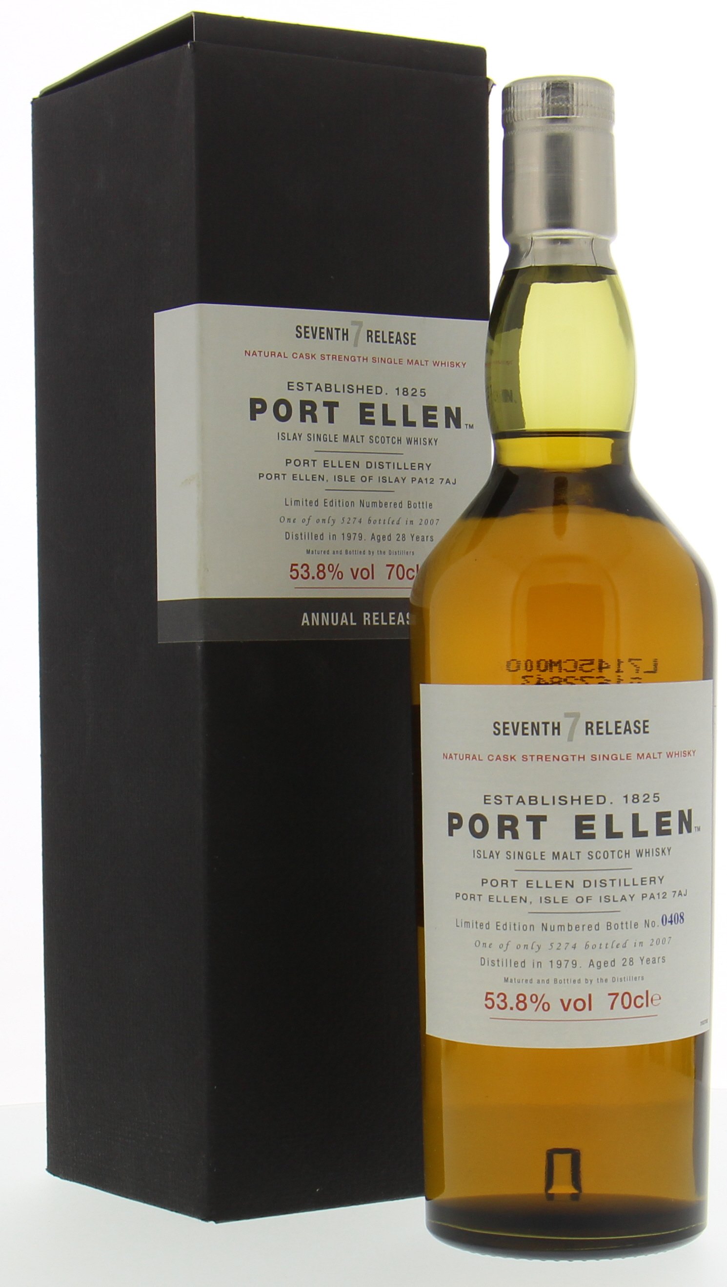 Port Ellen - 7th Annual Release 28 Years Old 53.8% 1979 In Original Container