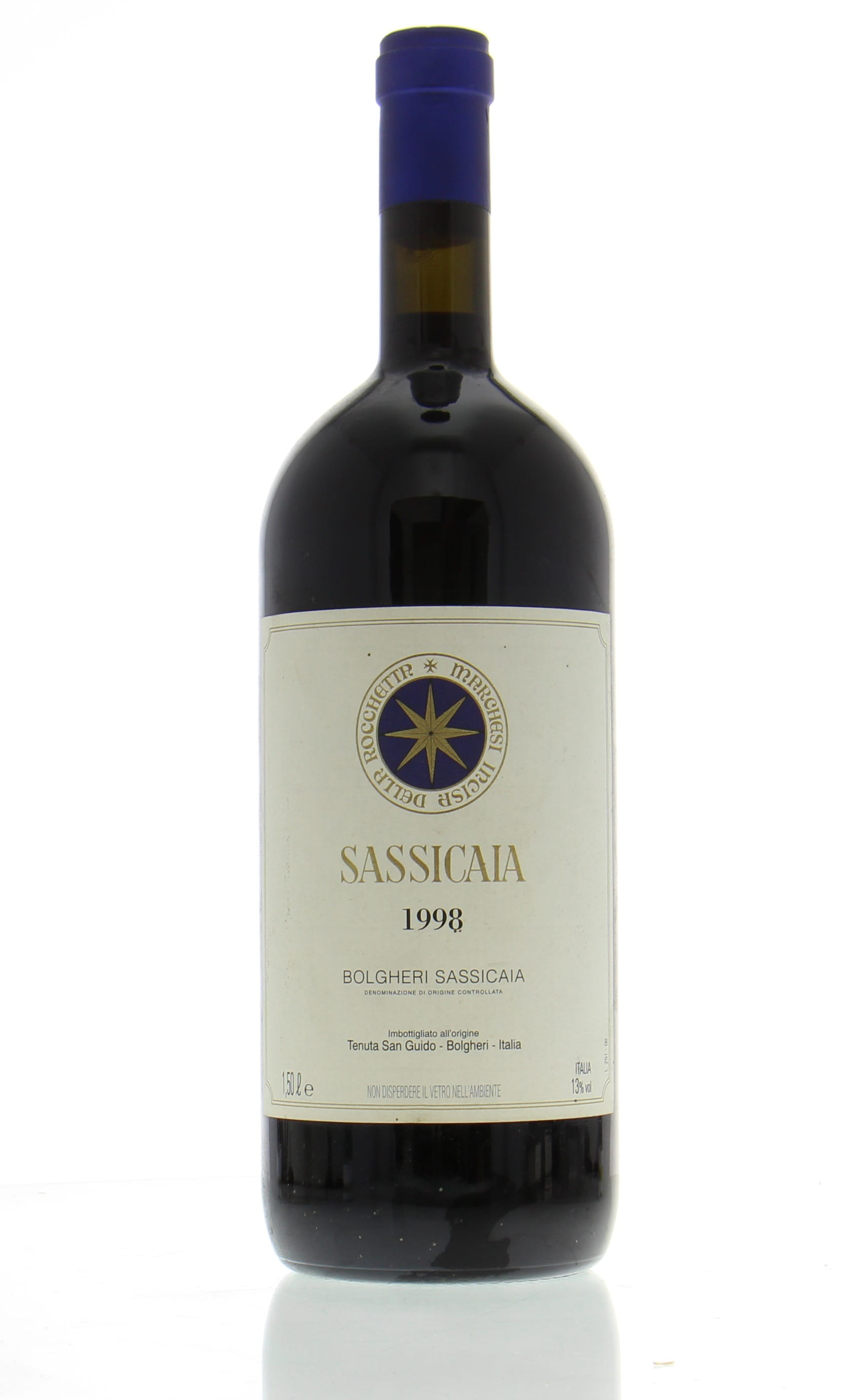 Tenuta San Guido - Sassicaia 1998 Perfect