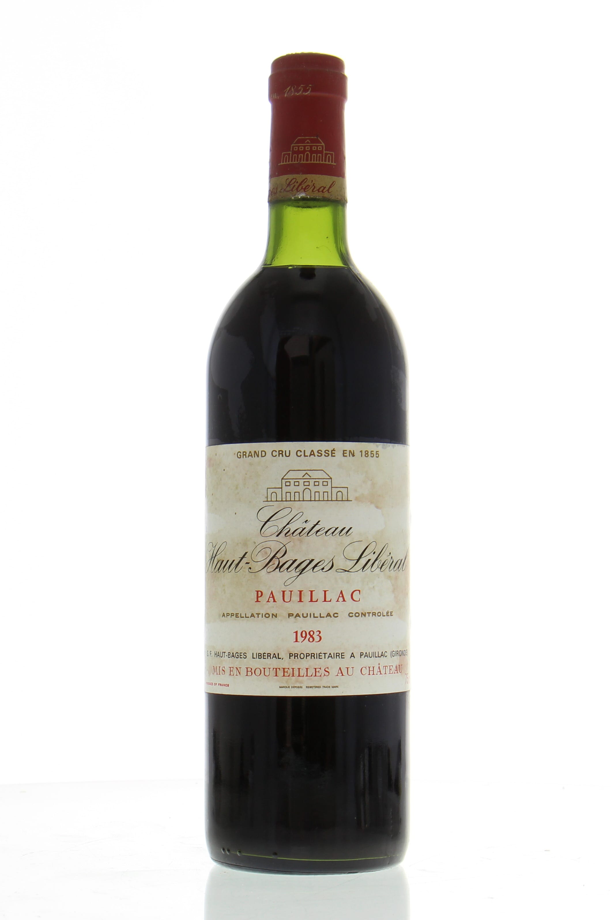 Chateau Haut Bages Liberal - Chateau Haut Bages Liberal 1983 Perfect