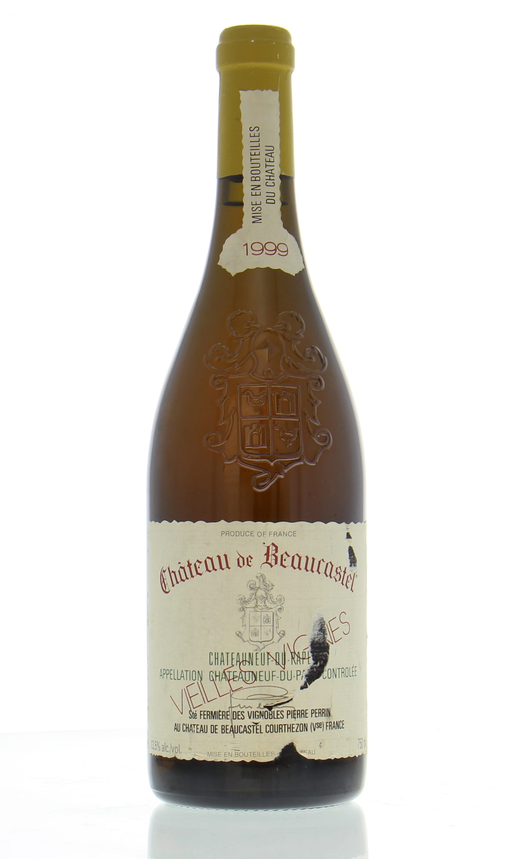 Chateau de Beaucastel - Chateauneuf du Pape Blanc Vieille Vignes 1999 Perfect