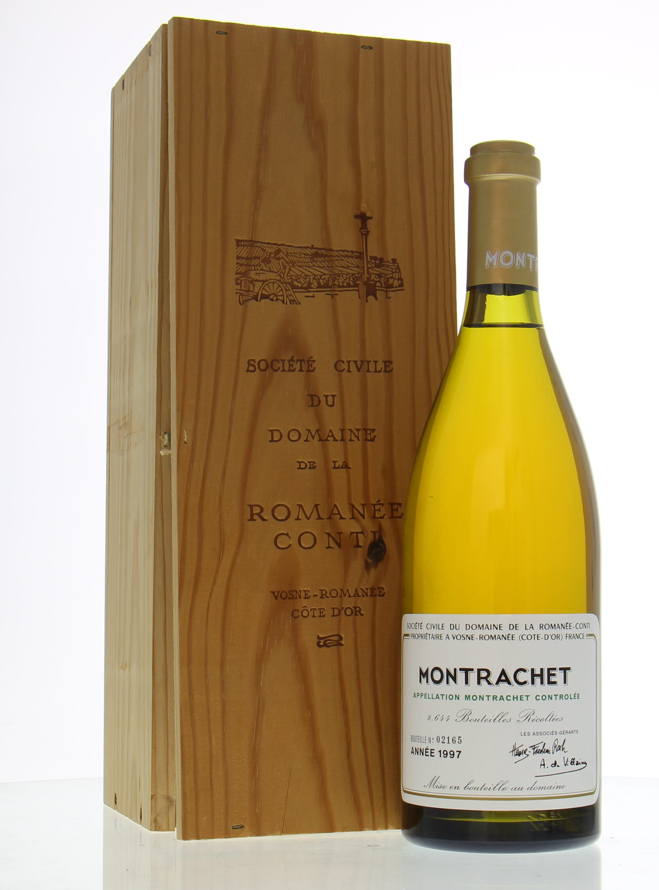 Domaine de la Romanee Conti - Montrachet 1997 From Original Wooden Case