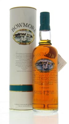 Bowmore - 12 Years Old glass printed label blue cap 43% NV