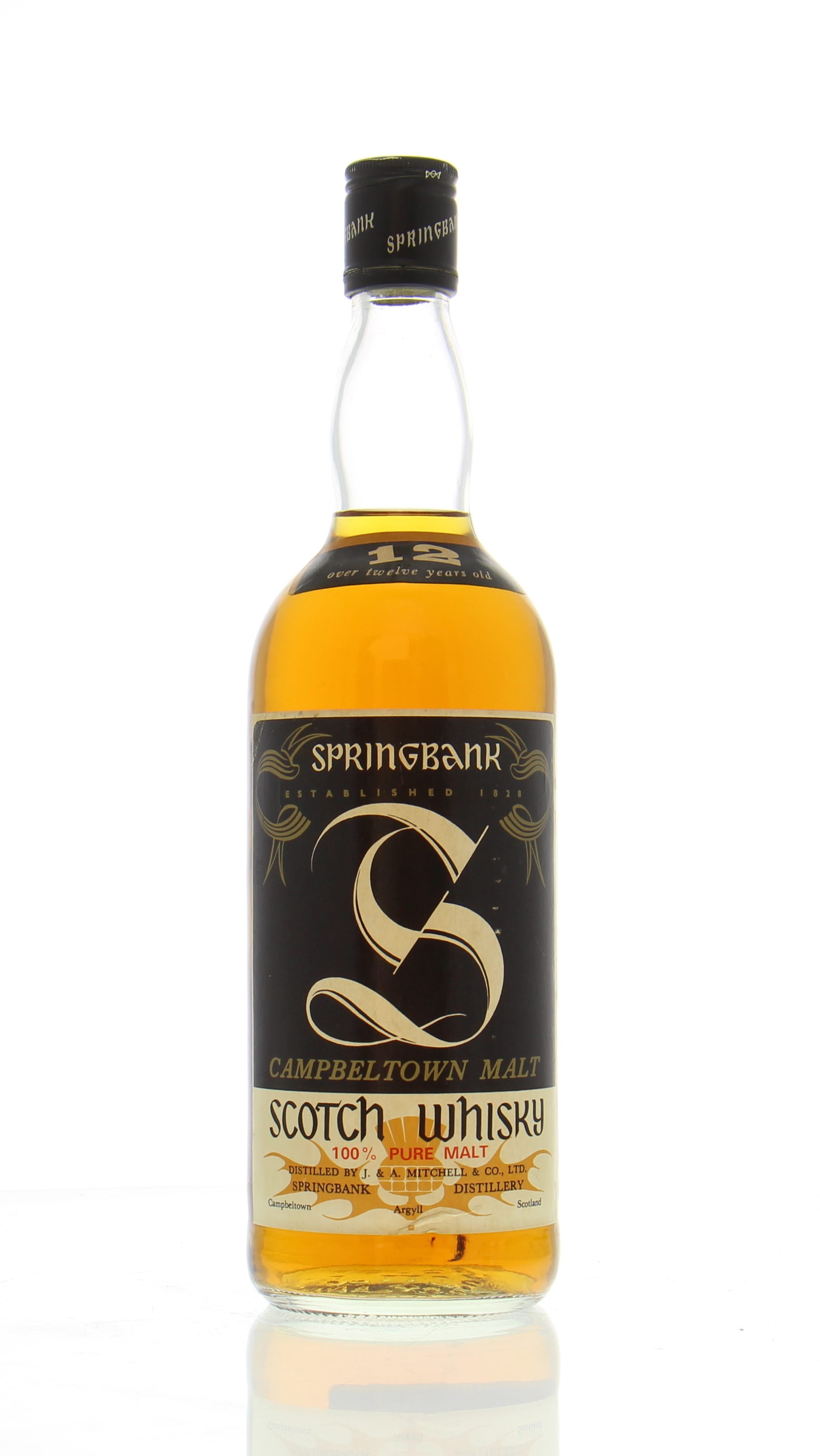 Springbank - 12 Years Old Black Label 43% NV Perfect