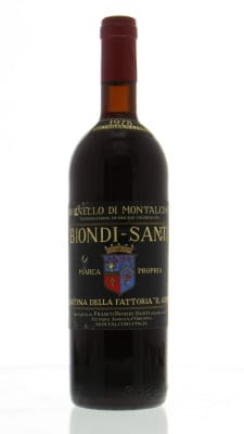 Biondi Santi - Brunello di Montalcino Tenuta Greppo 1978