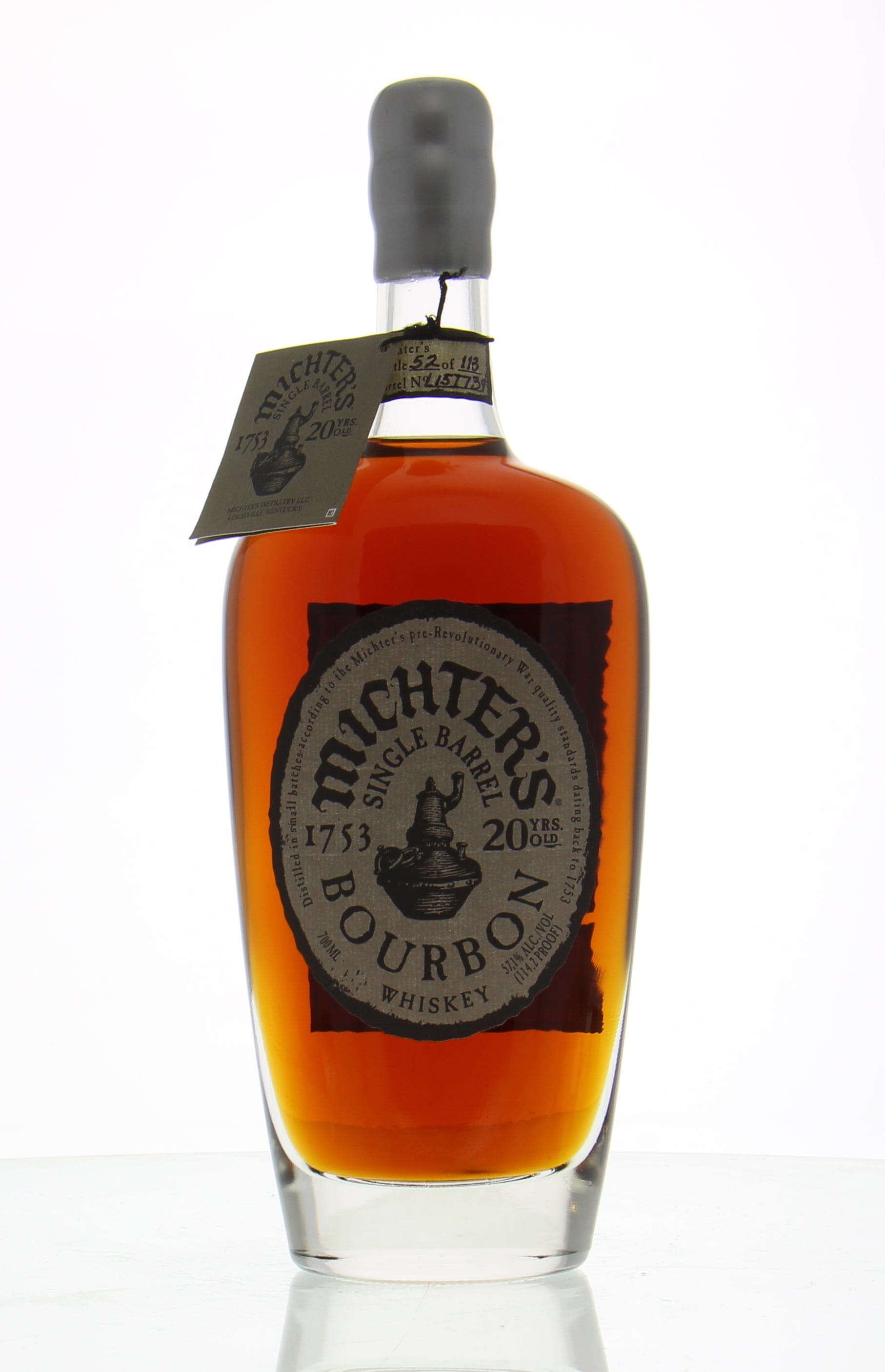 Michter's Distillery - 20 Years Old Single Barrel Bourbon Cask:L15I739 57.1 NV Perfect