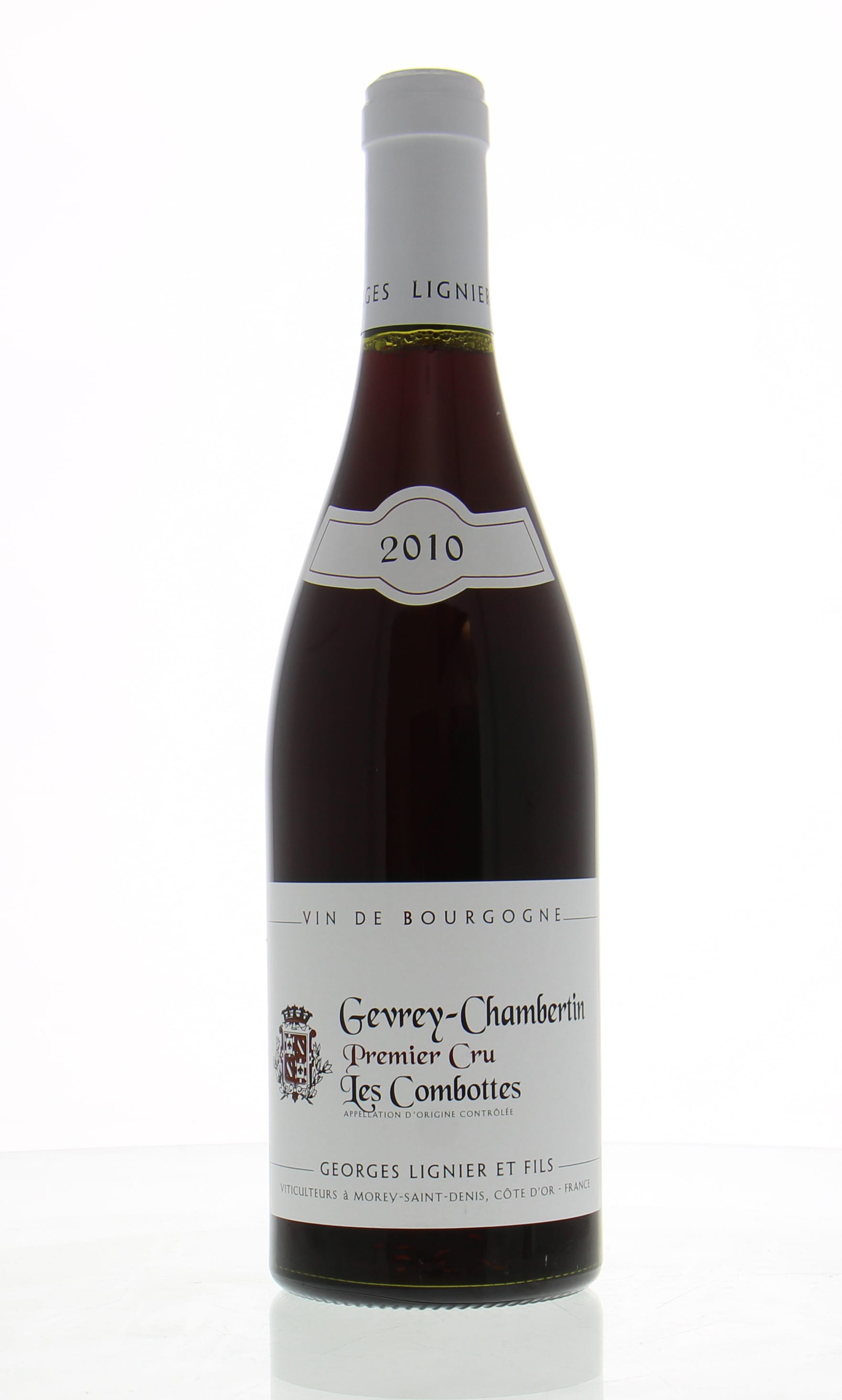 Georges Lignier - Gevrey Chambertin Les Combottes 2010 Perfect