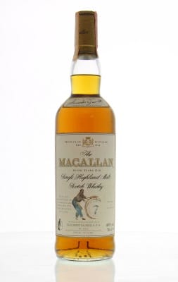 Macallan - 7 Years Old Giovinetti & Figli import 40% NV