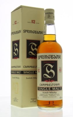 Springbank - 12 Years Old Red Thistle 46% NV