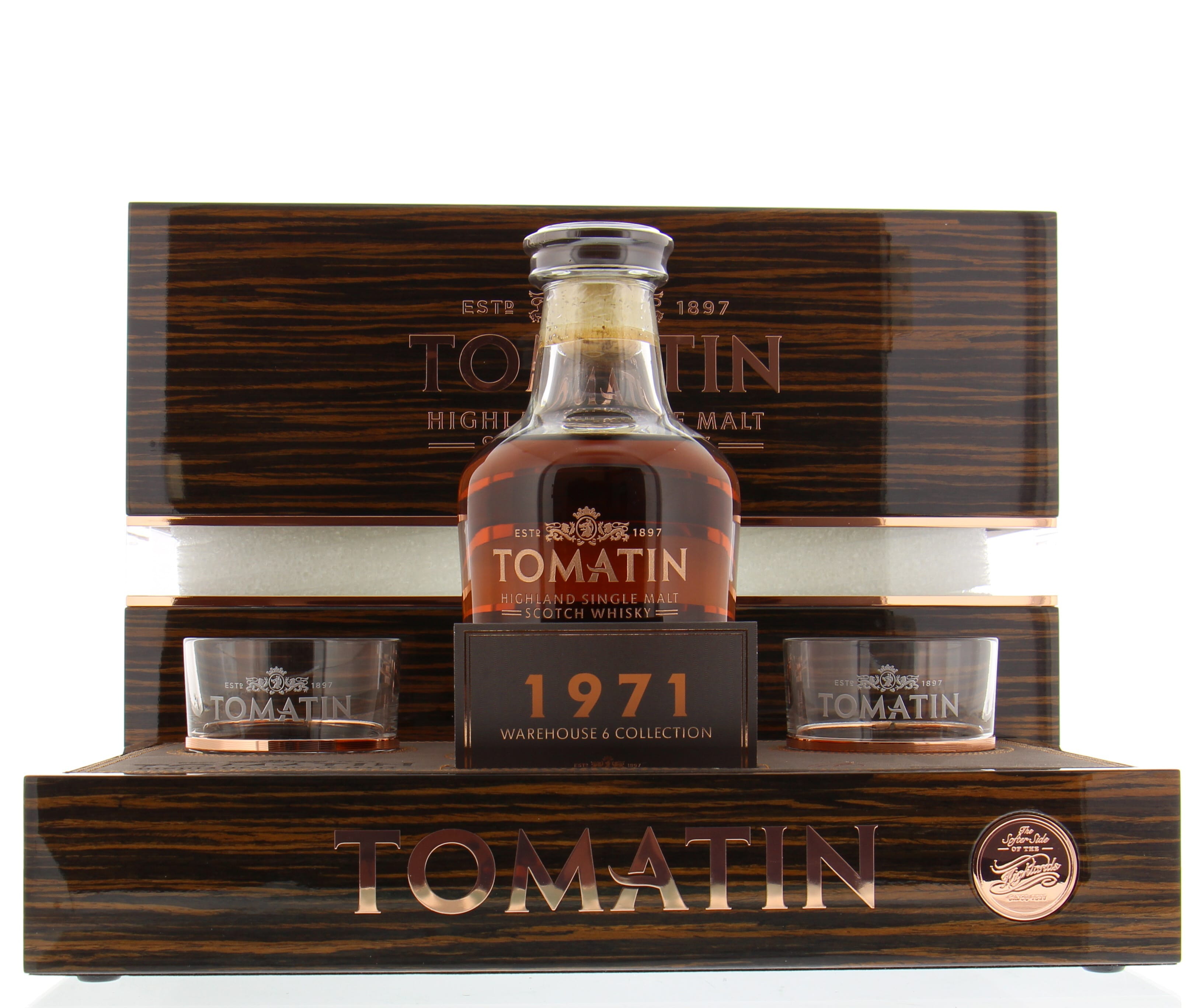 Tomatin - 44 Years Old Warehouse 6 Collection Cask:30041 45.8% 1971 In Original Wooden Case