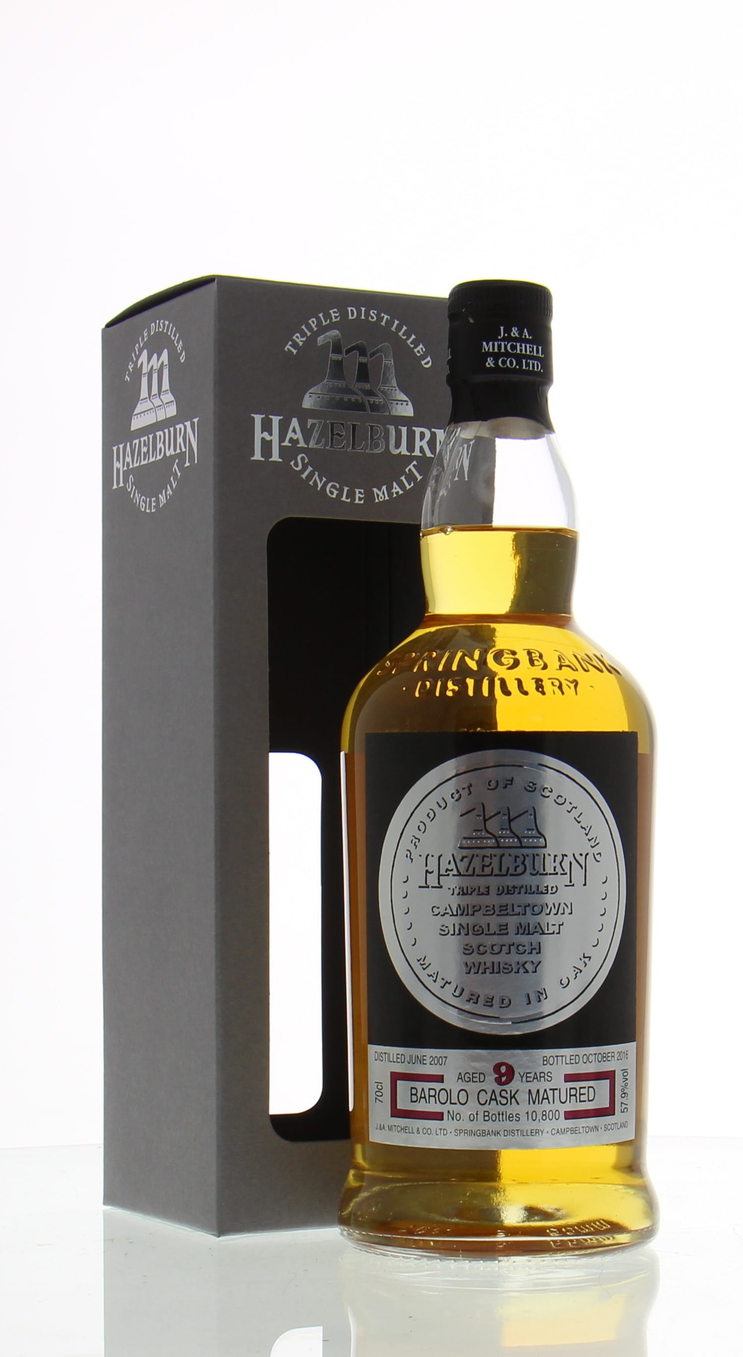 Hazelburn - 9 Years Old Barolo 57.9% 2007