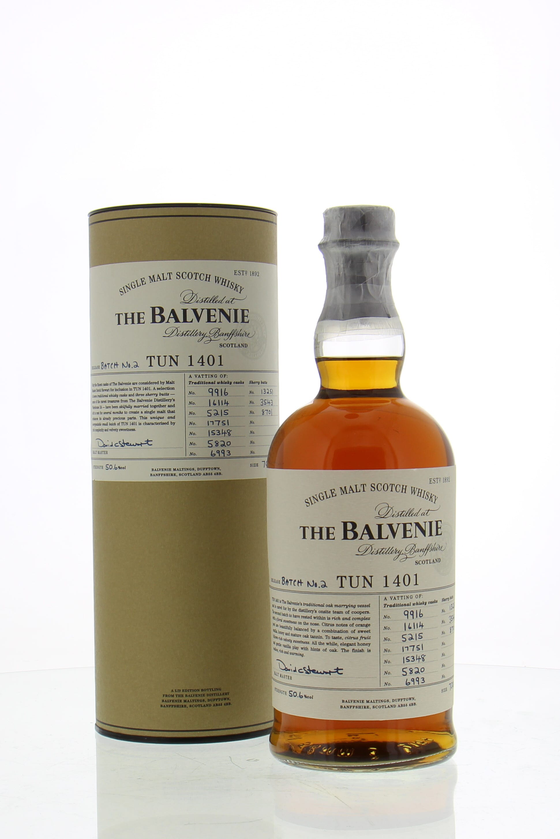 Balvenie - Tun 1401 Batch 2 50.6% NV In Original Container