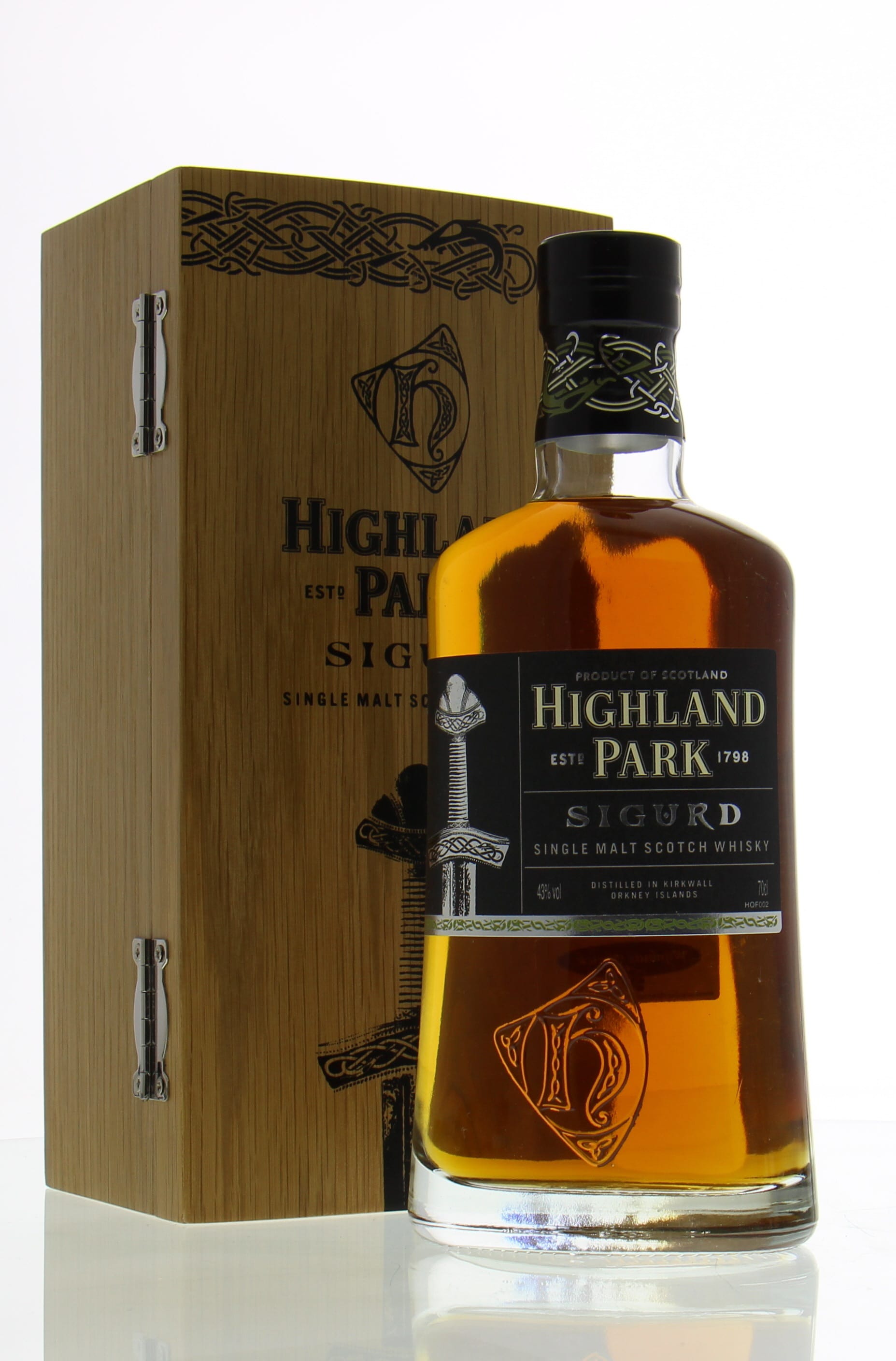 Highland Park - Sigurd The Warrior Series 43% NV In Original Wooden Case