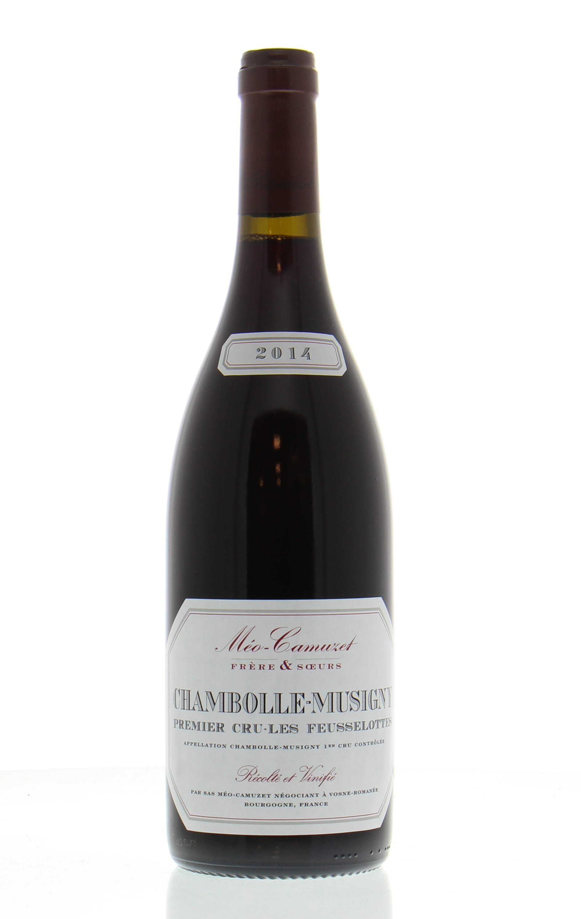 Meo Camuzet - Chambolle Musigny Les Feusselottes 1er cru 2014 Perfect