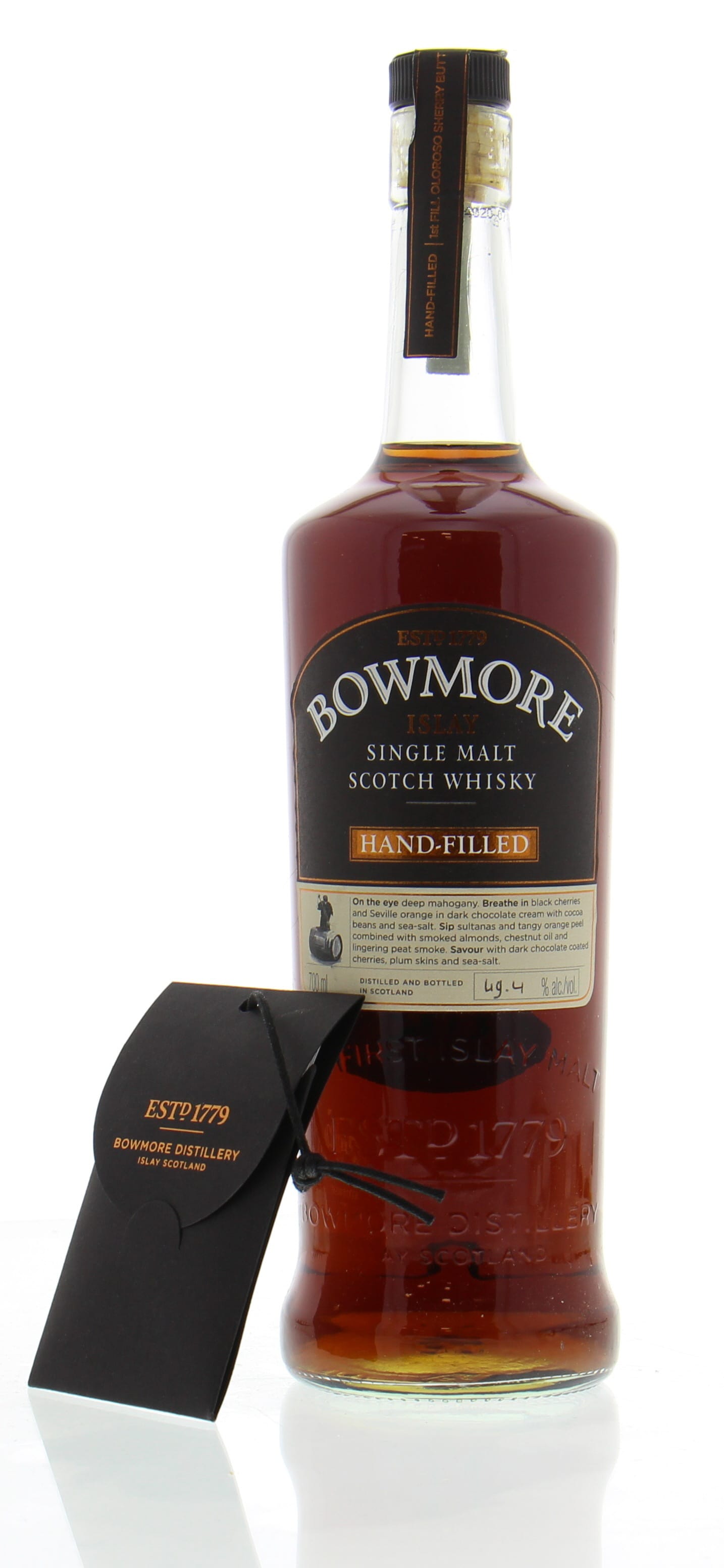 Bowmore - 18 Years Old Hand-filled at the distillery Cask:1572 49.4% 1995 Perfect