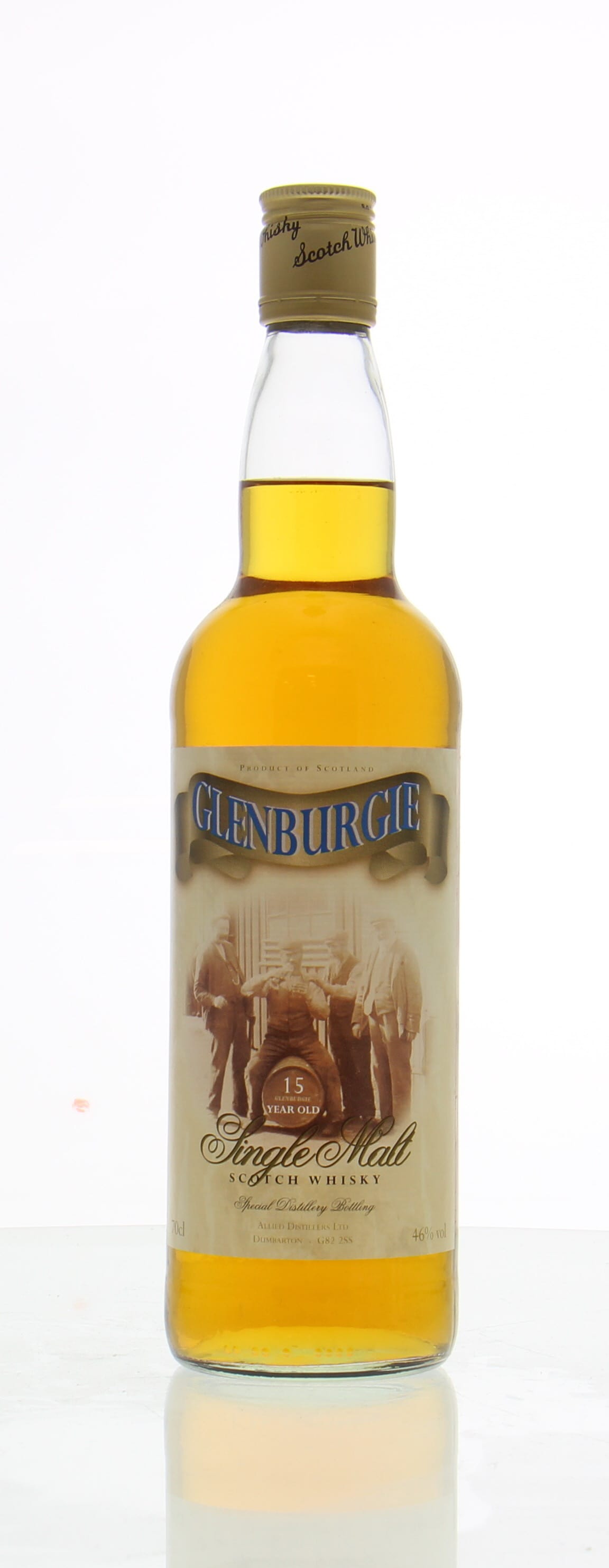 Glenburgie - 15 Years Old Special Distillery Bottling - Allied 46% NV