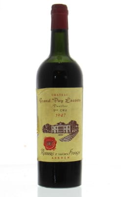 Chateau Grand Puy Lacoste - Chateau Grand Puy Lacoste 1947