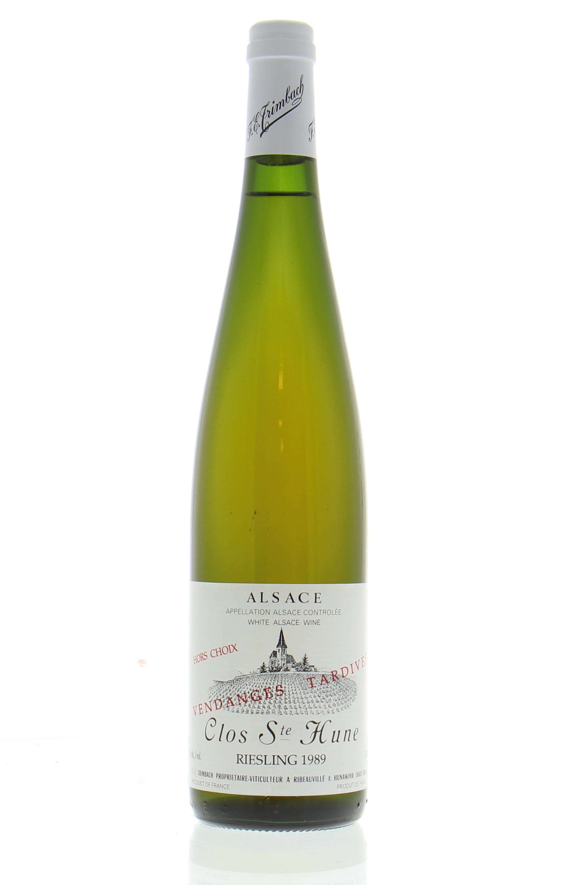 Trimbach - Riesling Clos St Hune Hors Choix Vendage Tardive 1989 From Original Wooden Case