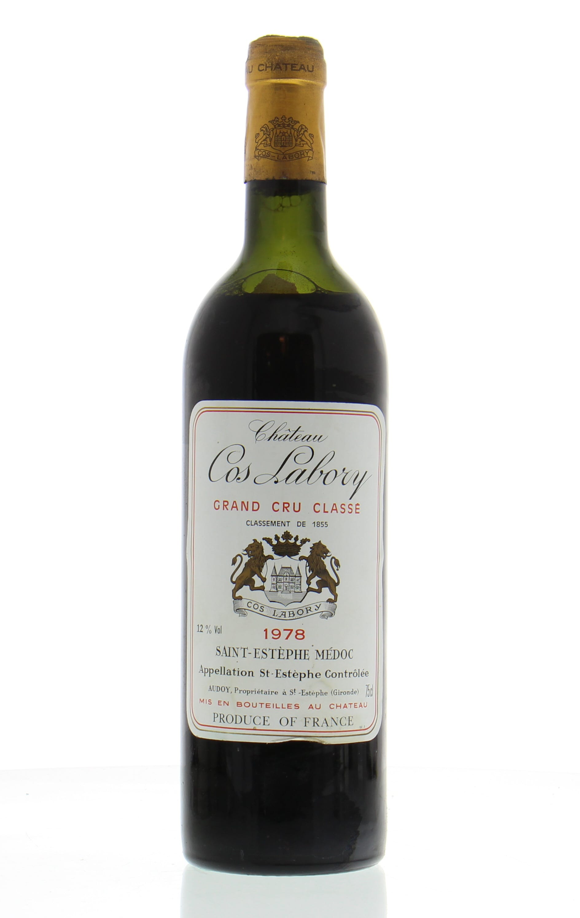 Chateau Cos Labory - Chateau Cos Labory 1978 High shoulder